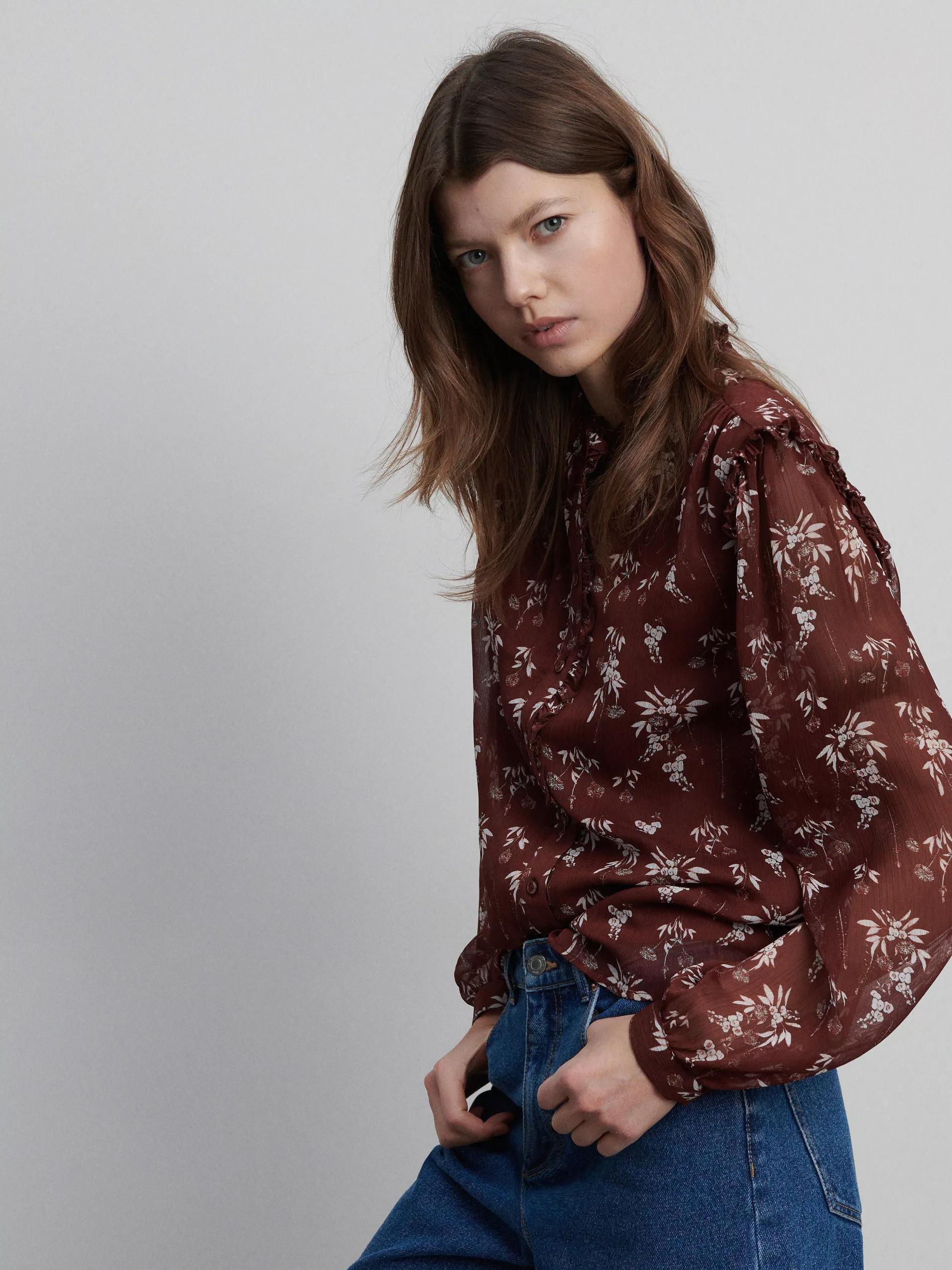 Mauve Blouse, , large image number 1