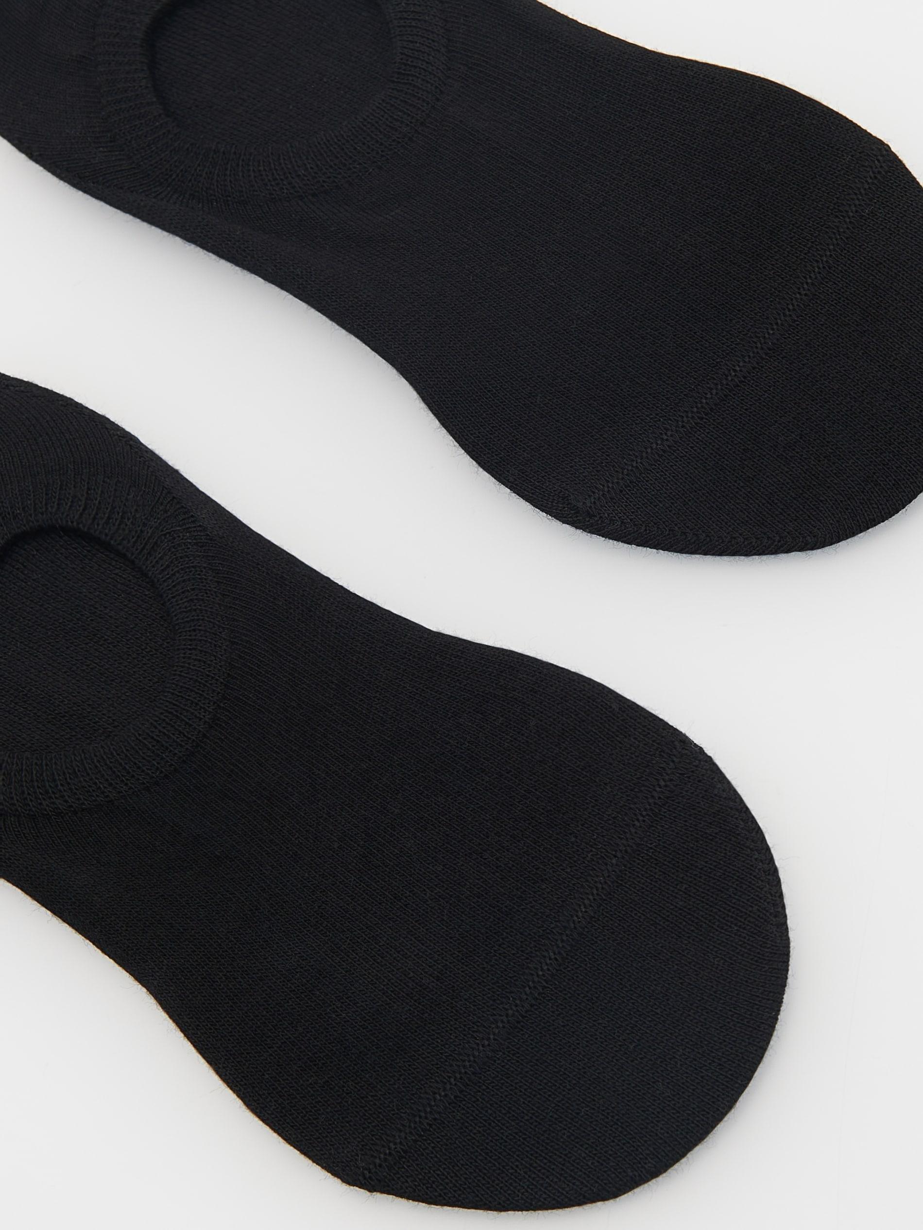 Black Ankle Socks 5 Pack, , large image number 1