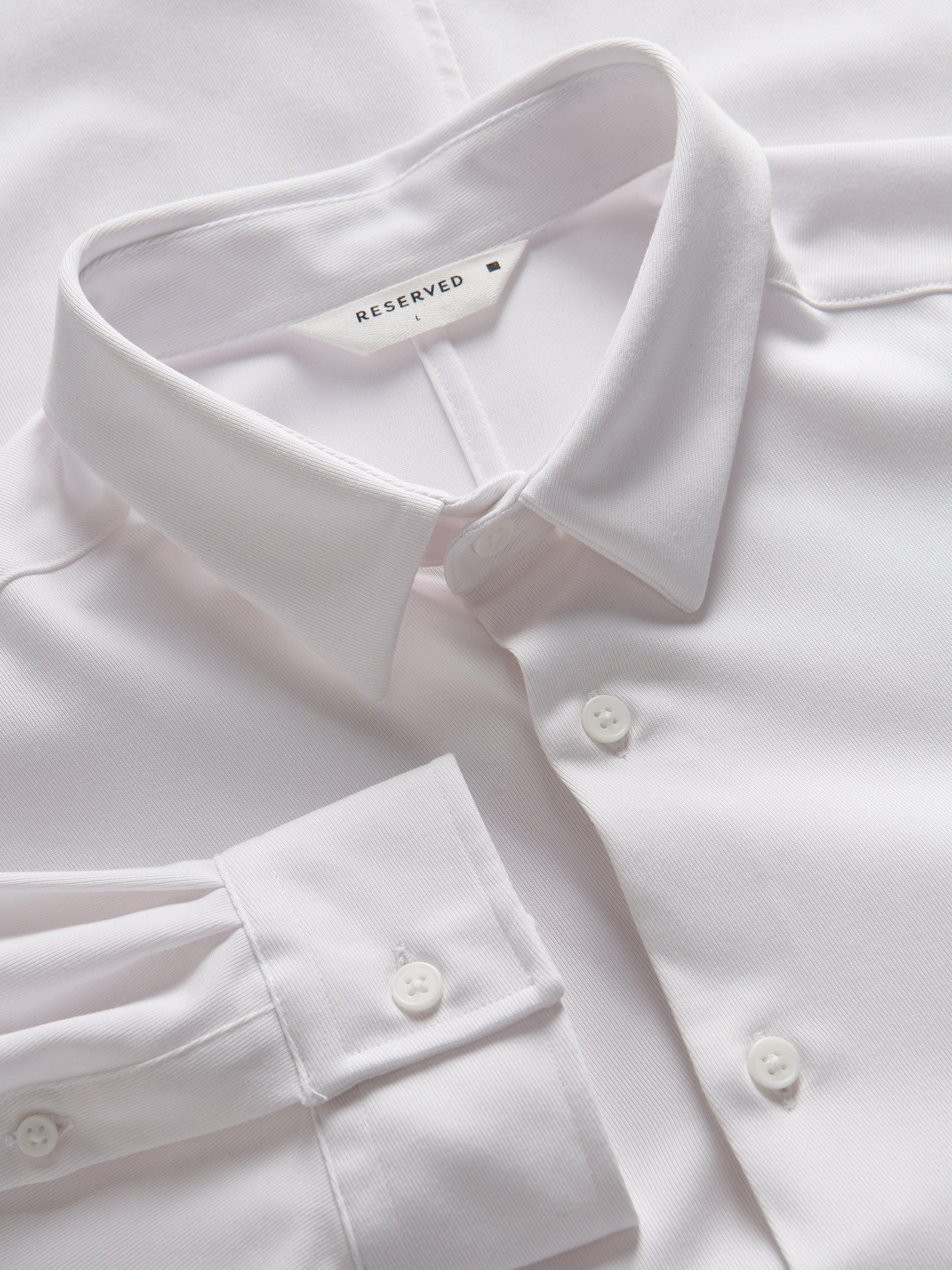 White Comfort Fit Shirt, , large image number 10