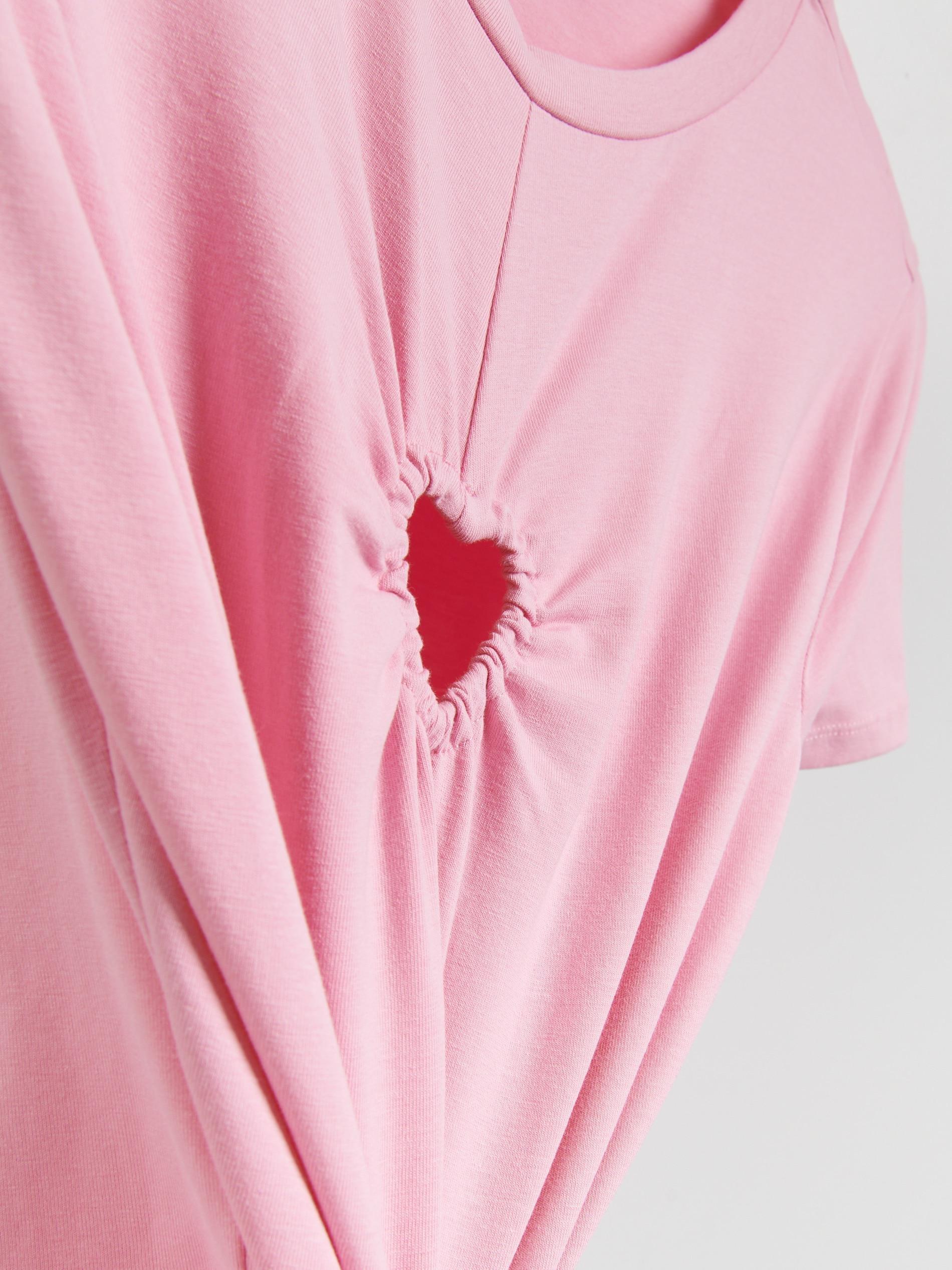LADIES` BLOUSE PINK, Pink, large image number 5