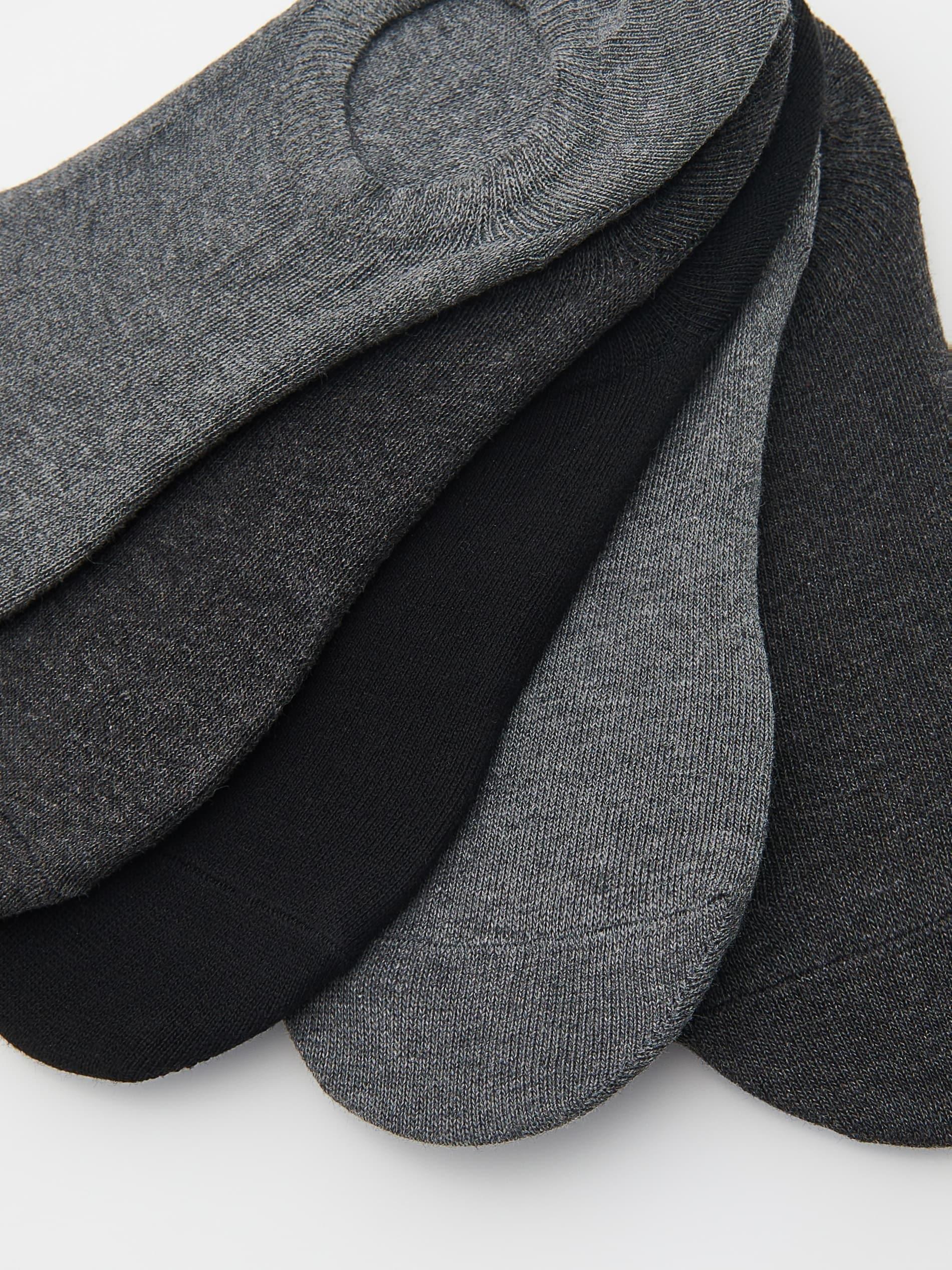 Grey Socks 5 Pack, , large image number 1