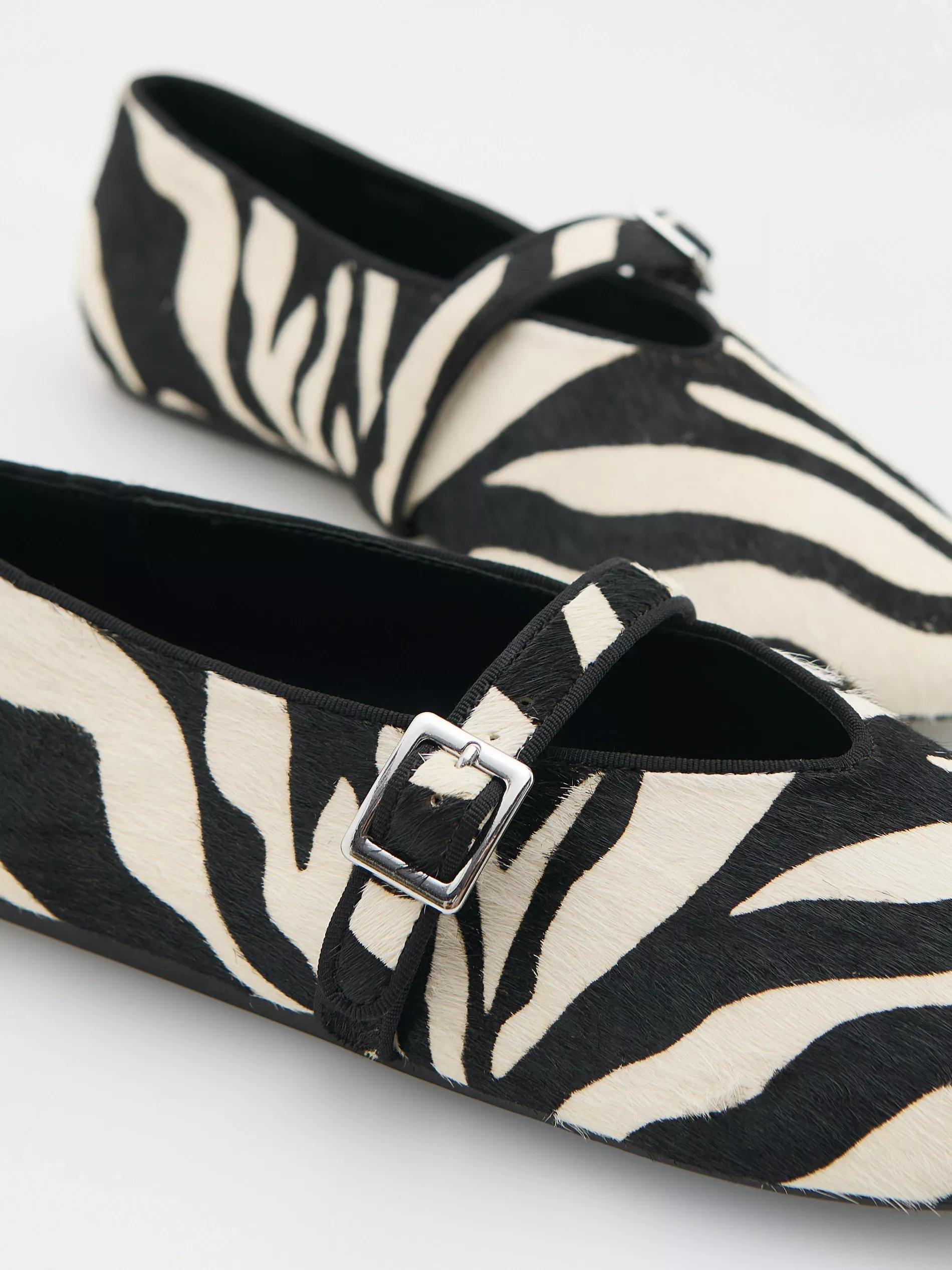 Multicolour Mary Jane Ballerinas, , large image number 2