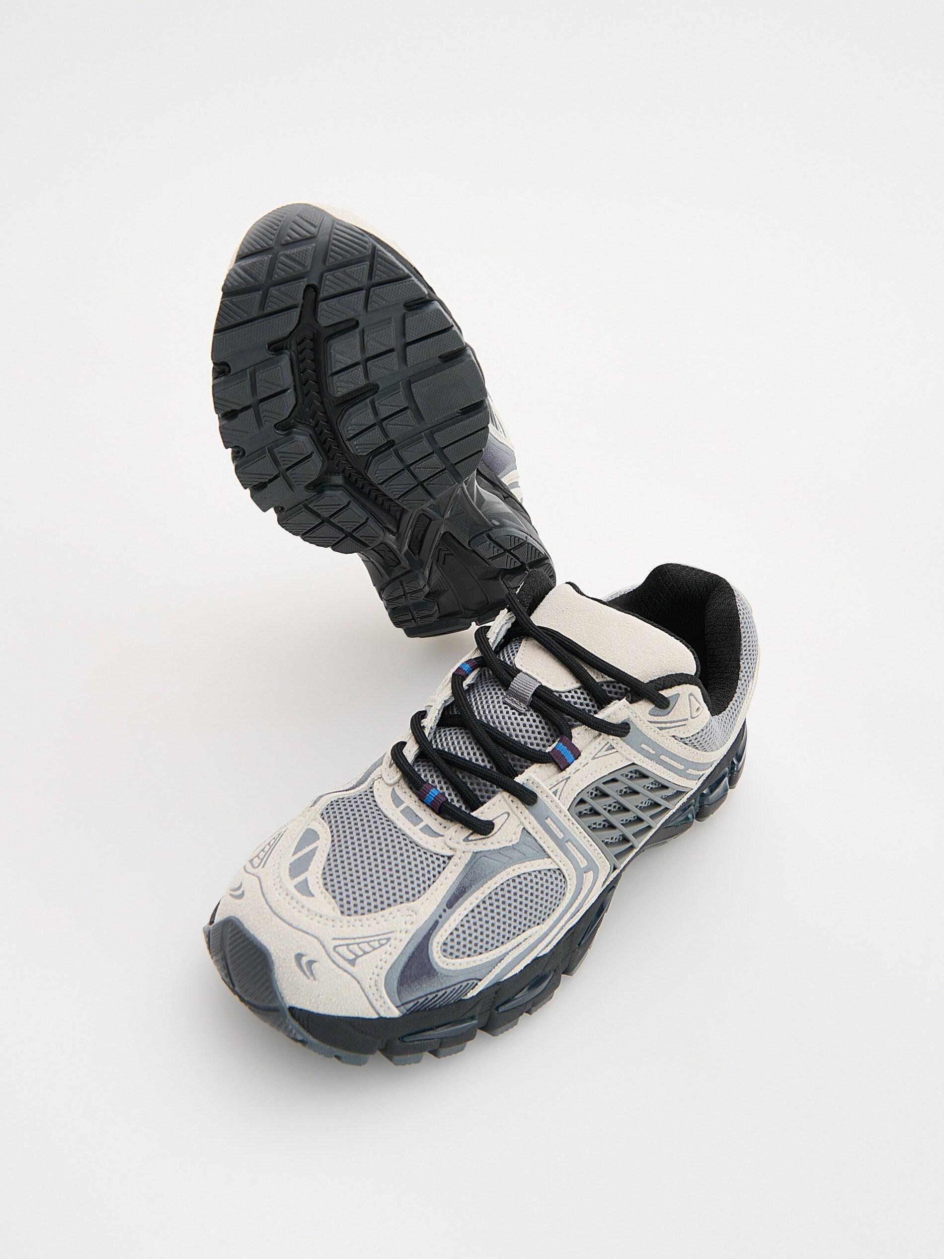 Multicolour Combined Materials Sneakers, Multicolor, large image number 3