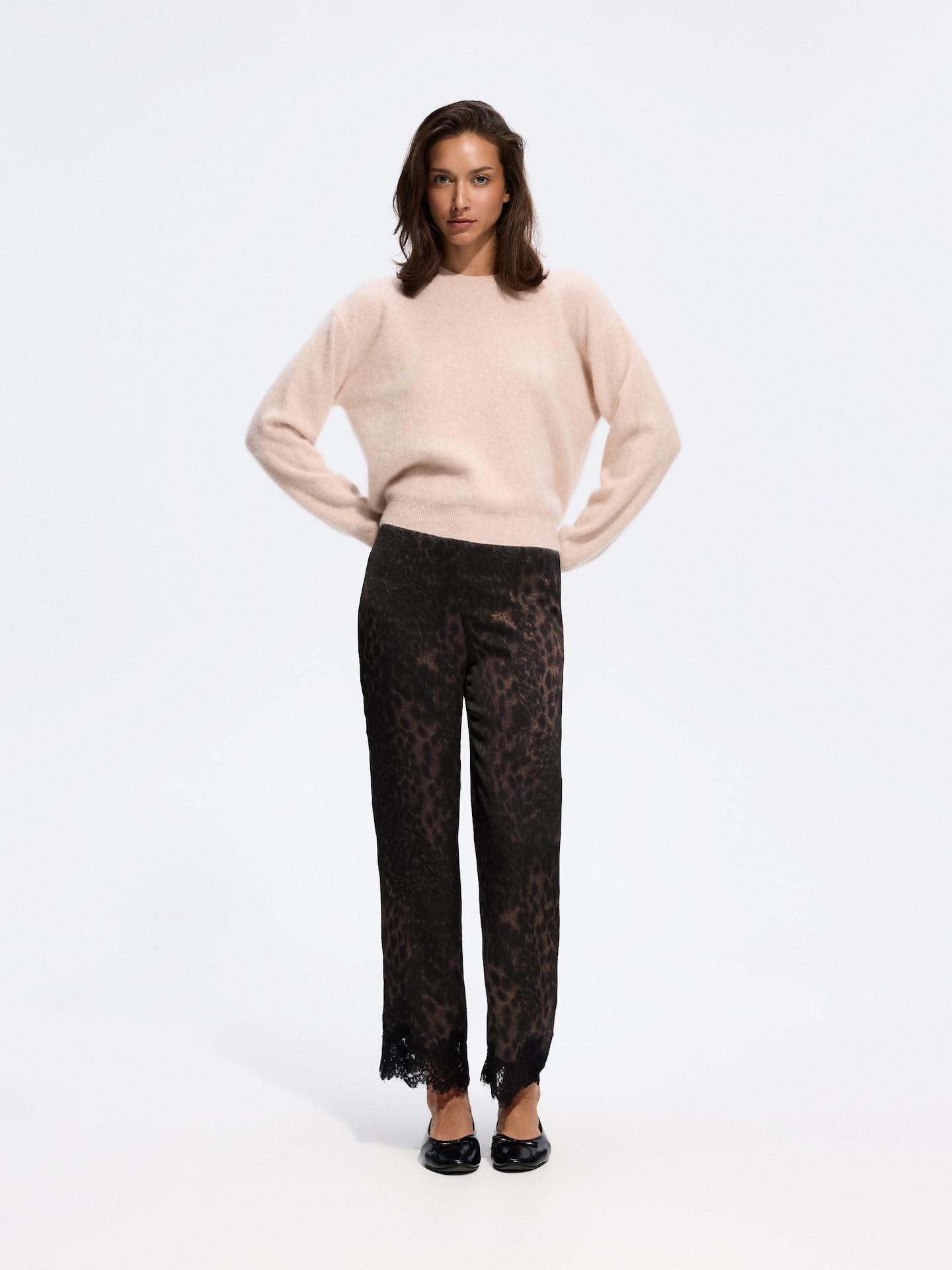 Beige Wool Jumper, Beige, medium