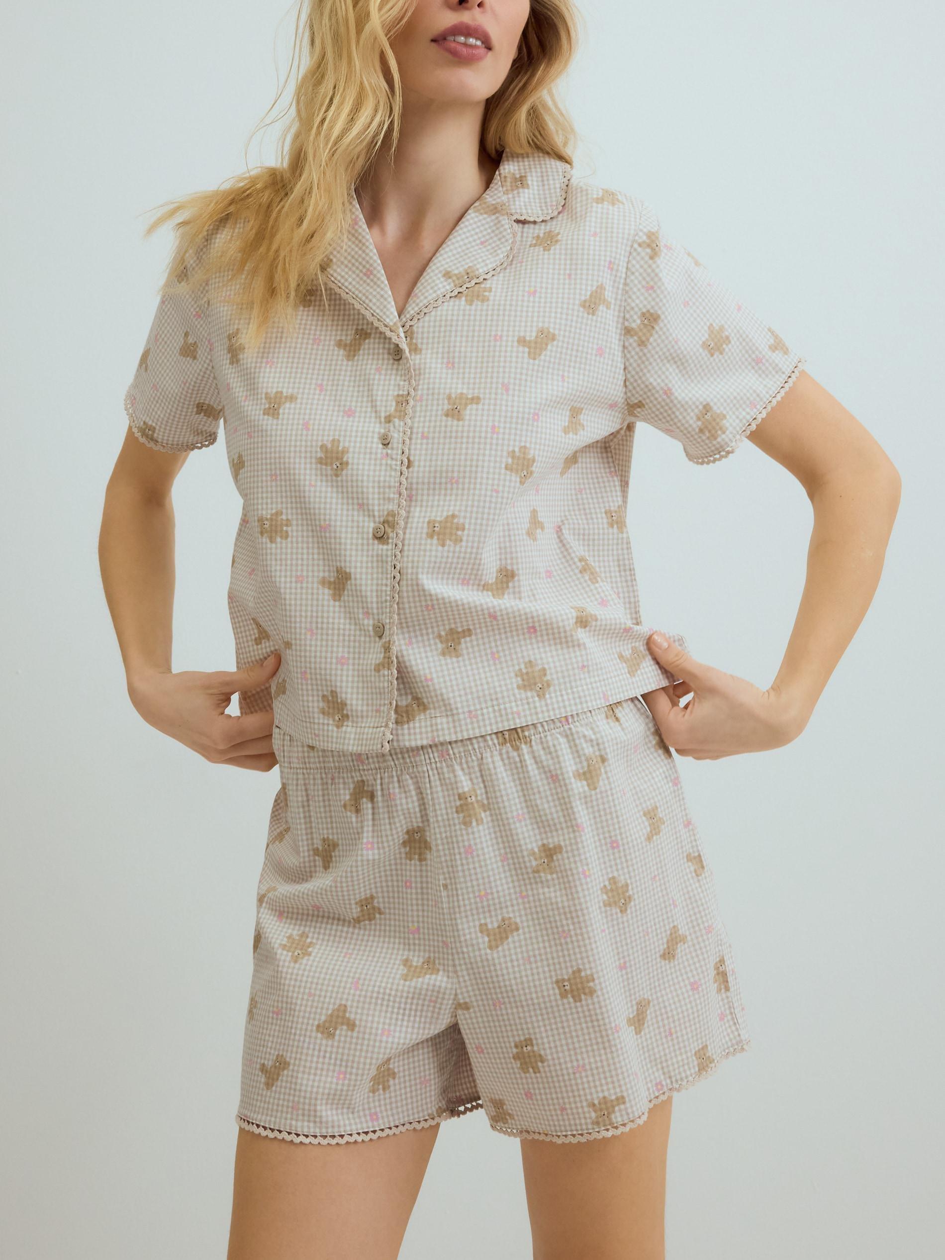 Beige Pyjama, Beige, medium