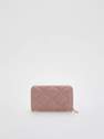 Reserved - Pastel Pink Quilted Wallet