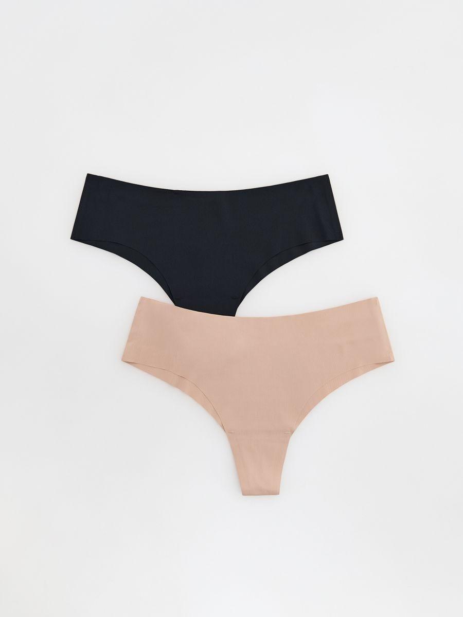 Black Boxer Briefs 2 Pack, Black, medium