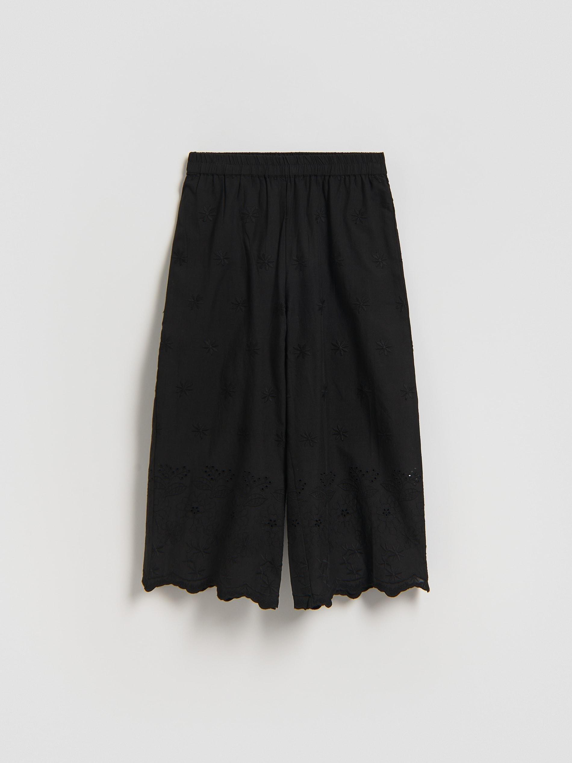 Black Trousers, Kids Girl, Black, large image number 0