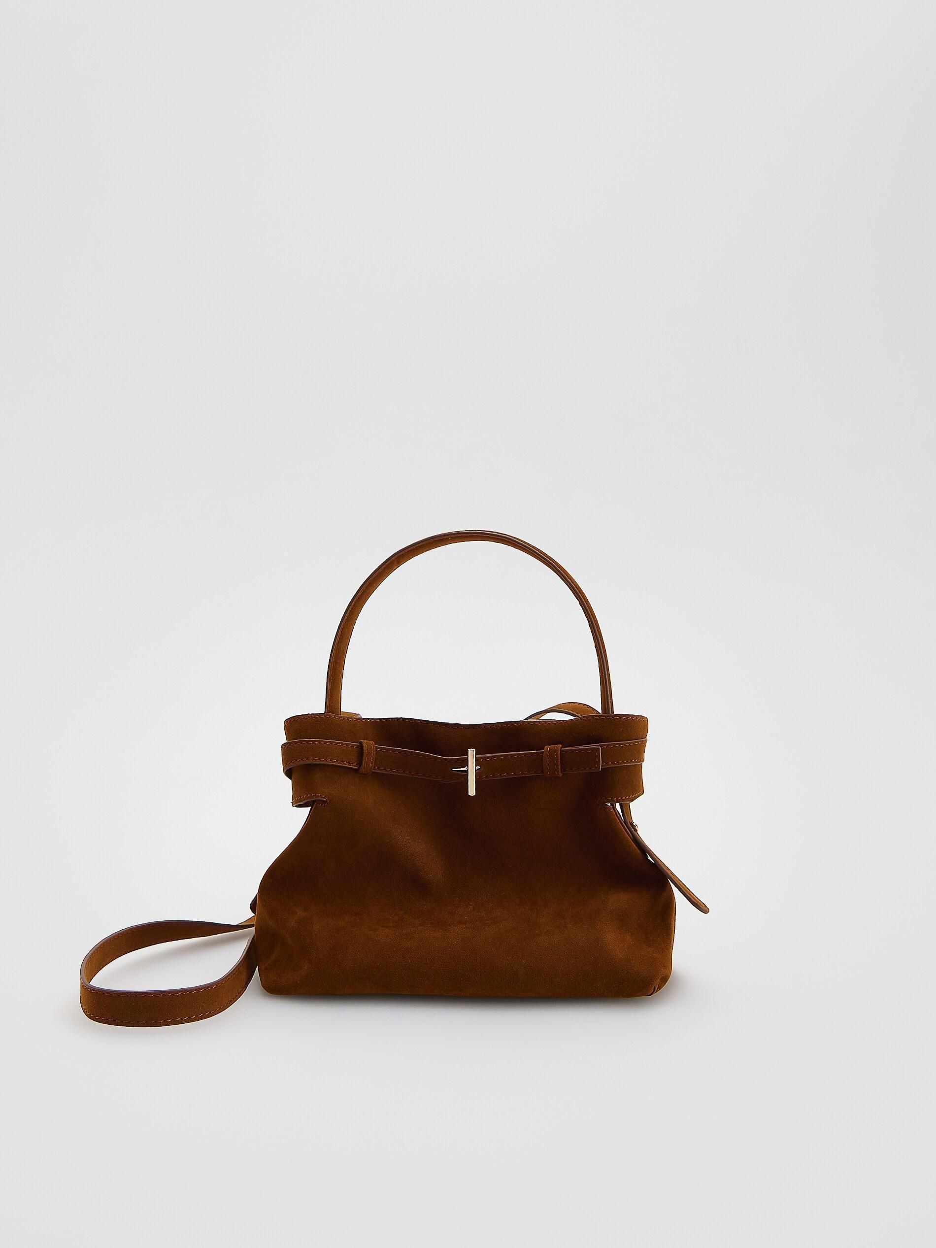 حقيبة شمواه صناعي بني, Brown, large image number 4
