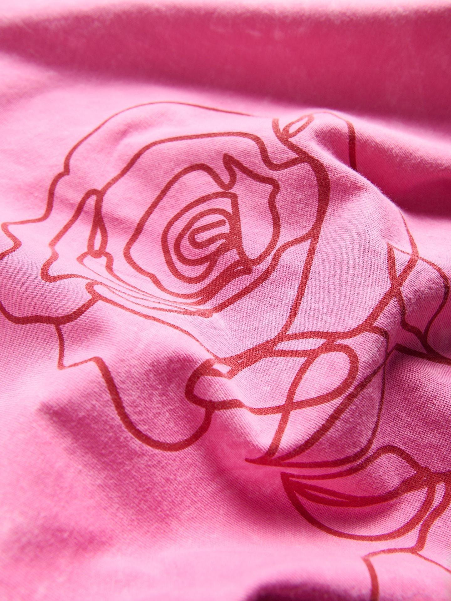 Pink T-Shirt With Print, Pink, large image number 5