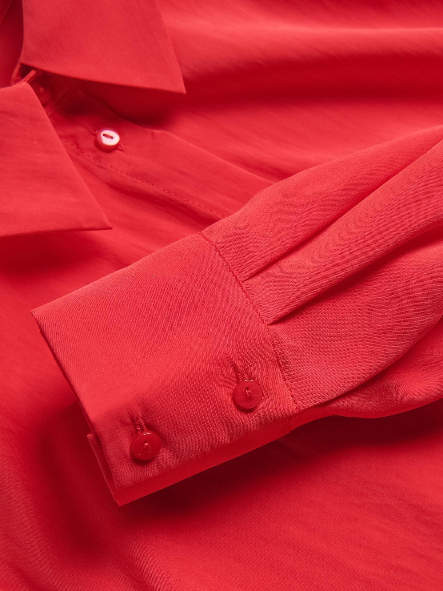 Red Modal Blend Shirt, Red, large image number 4