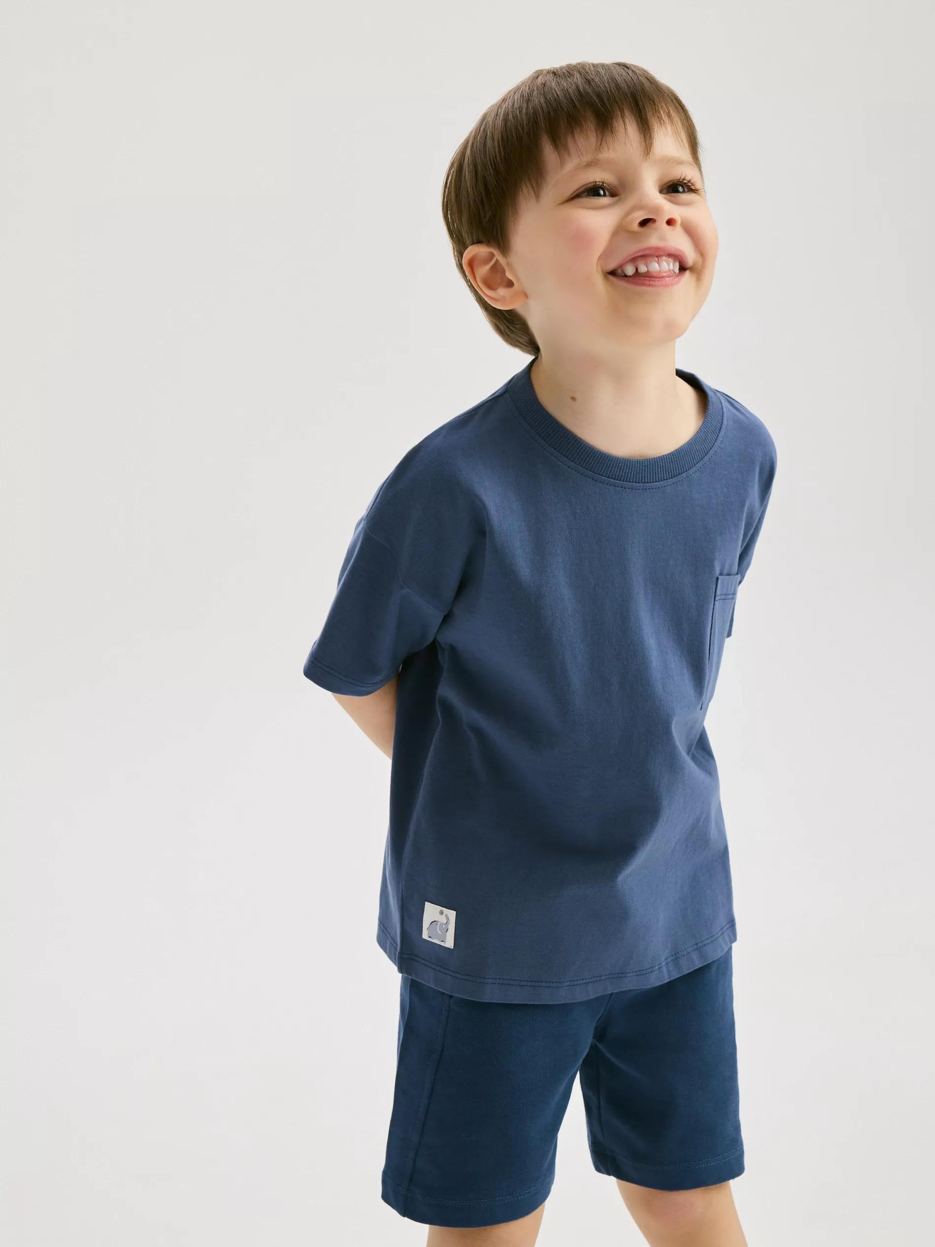NAVY 2-pack cotton shorts, , large image number 2