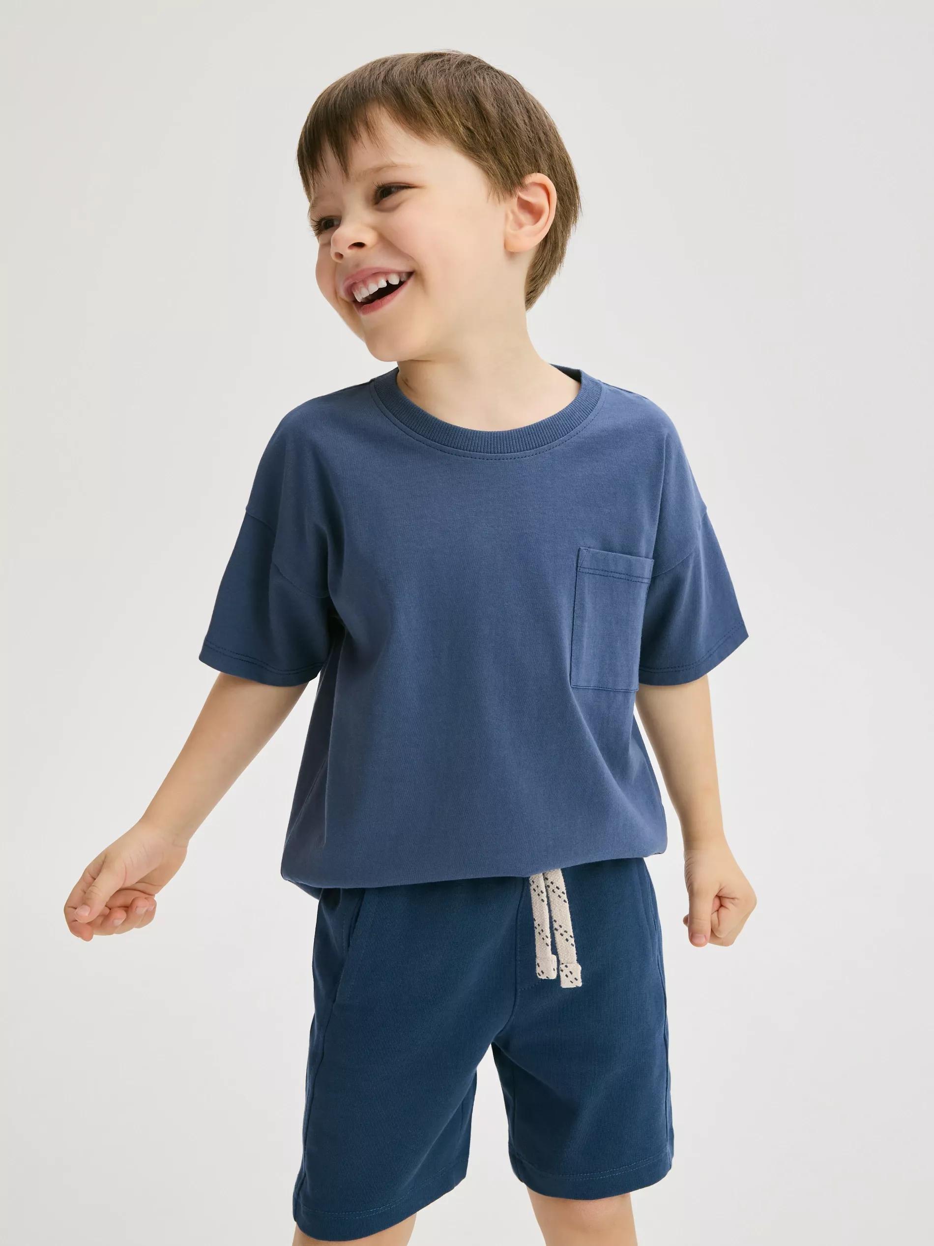NAVY 2-pack cotton shorts, , large image number 3