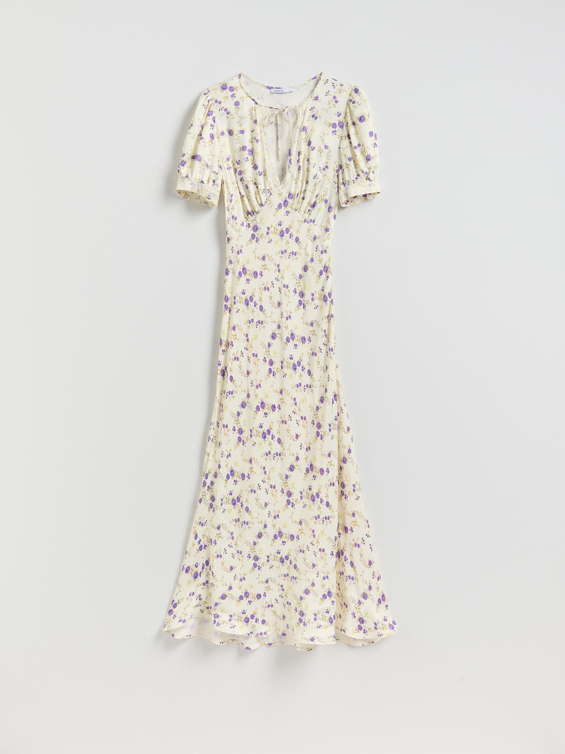 Multicolour Patterned Maxi Dress, Multicolor, large image number 0