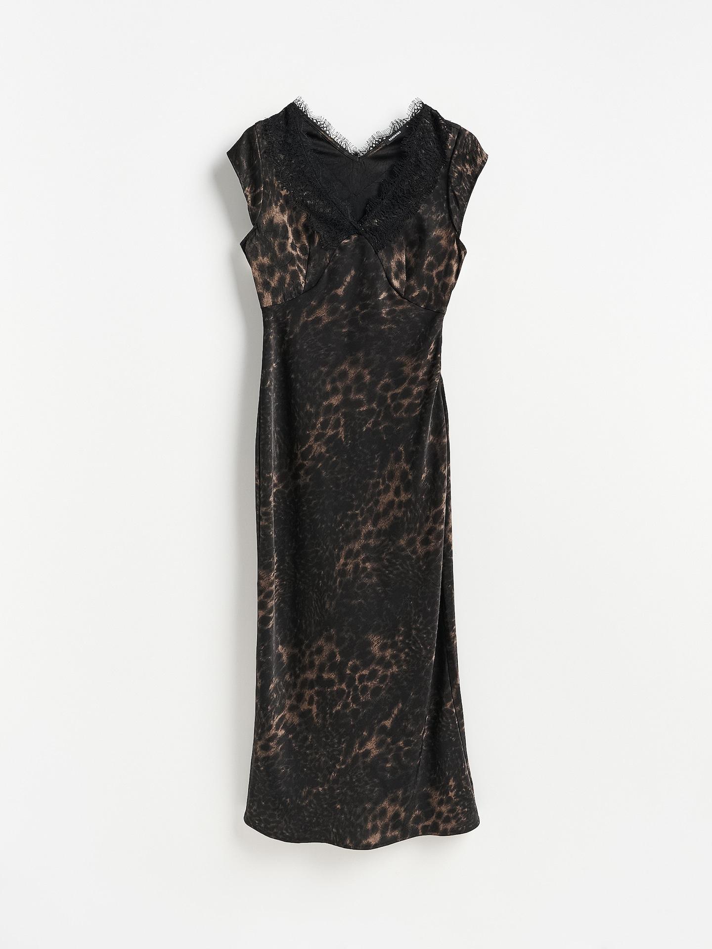 Multicolour Leopard Print Maxi Dress, Multicolor, large image number 3