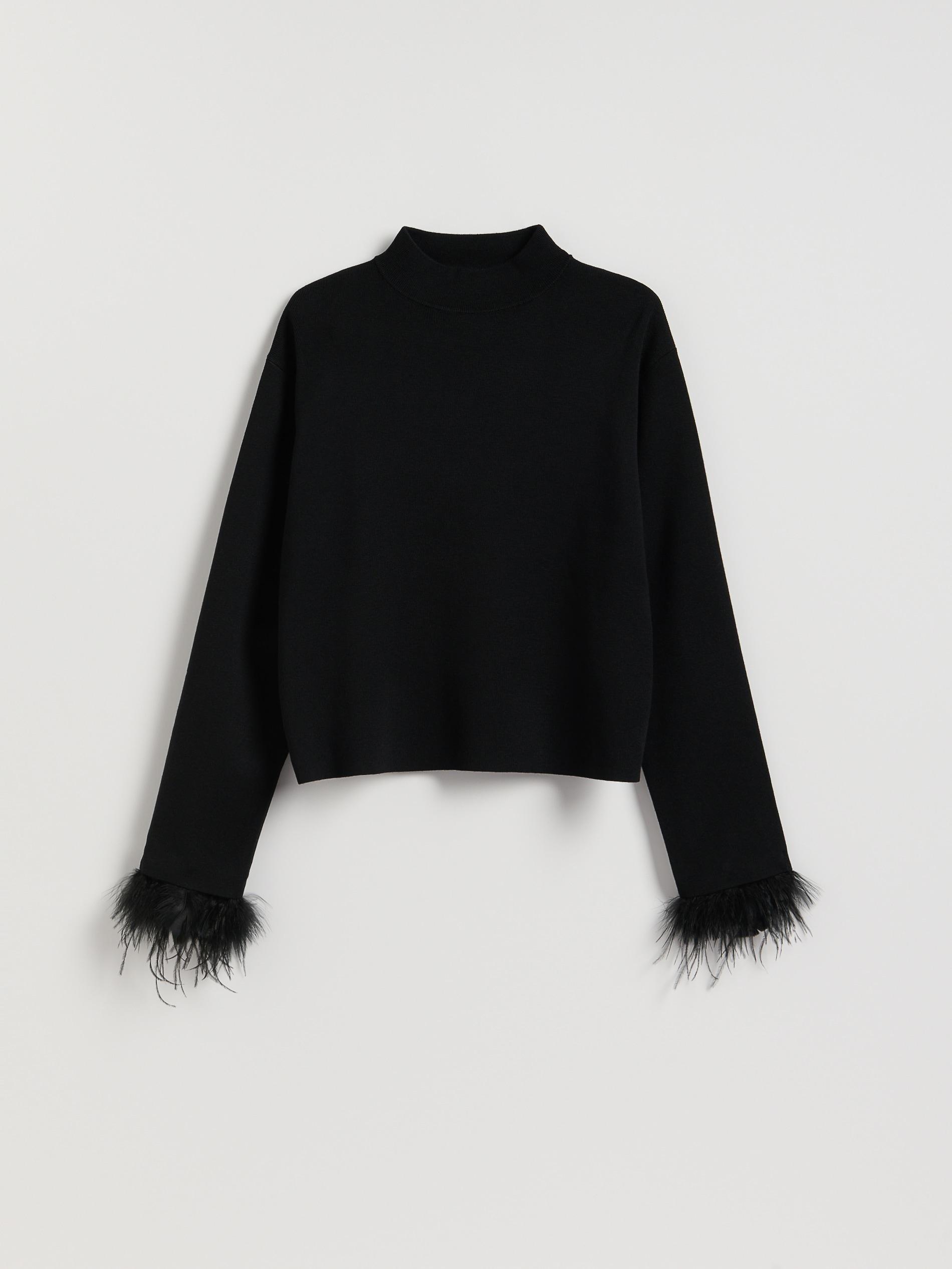 Black Sweater, Black, large image number 5