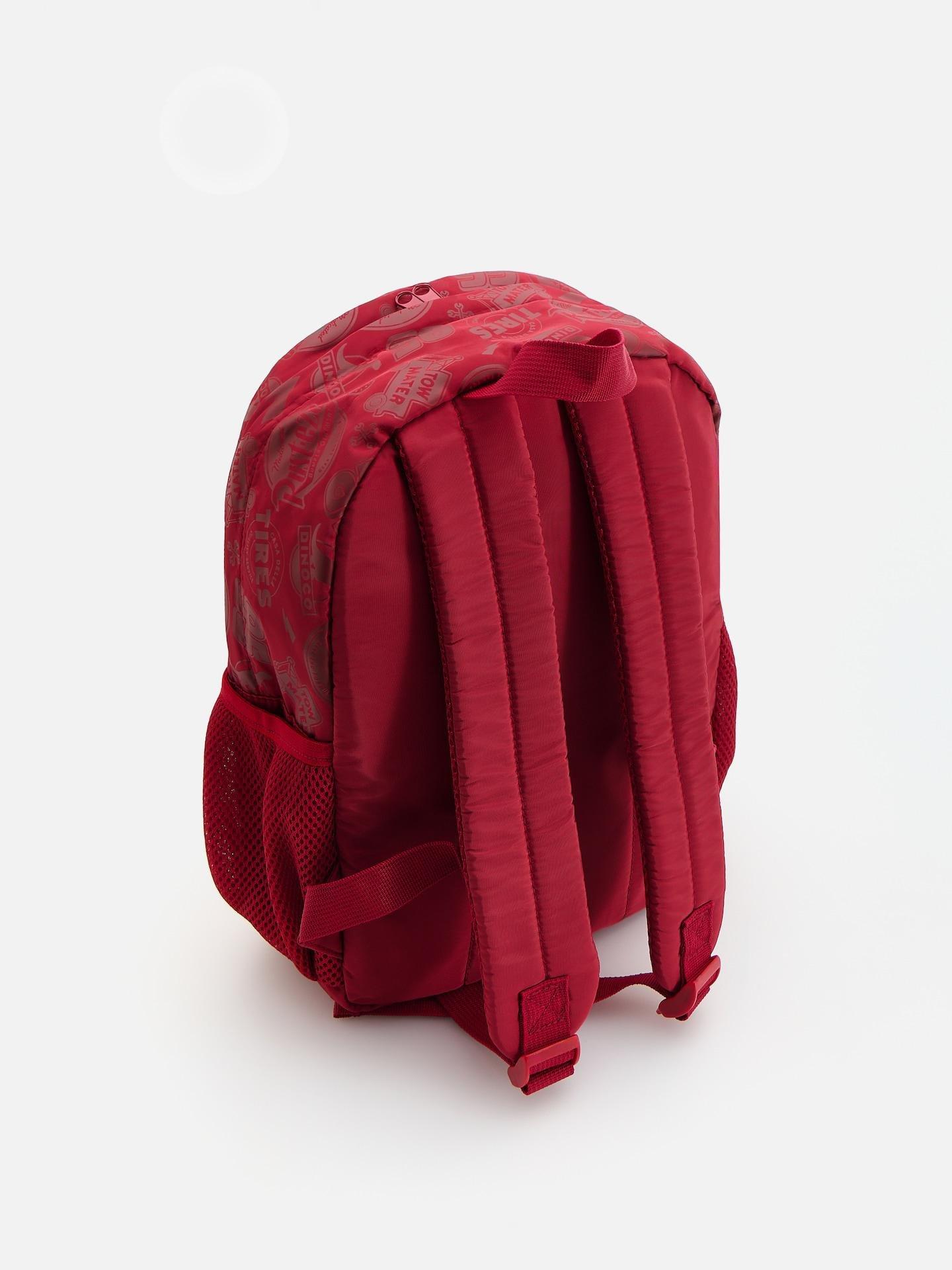 Red Cars Backpack, Burgundy, medium