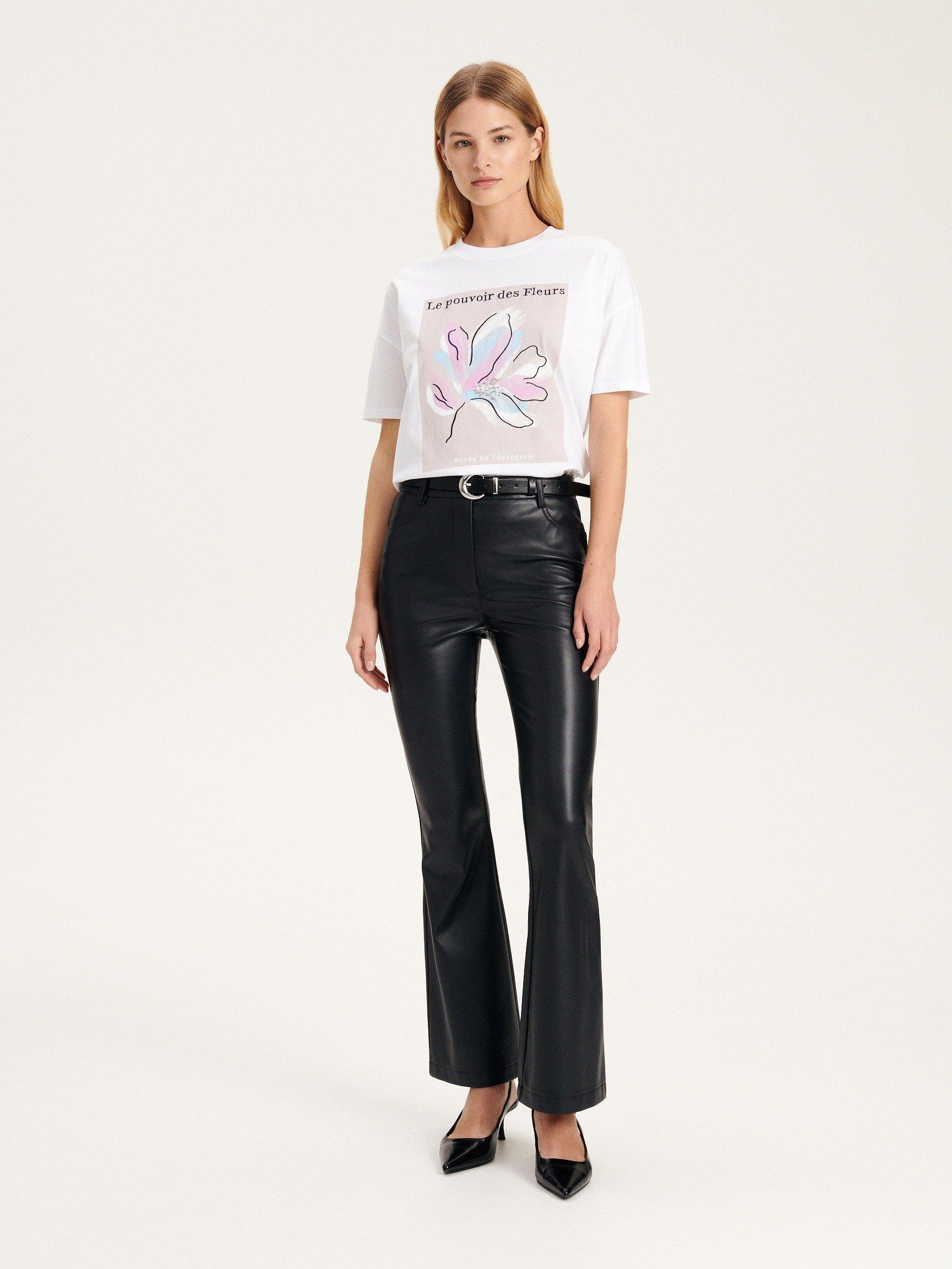 White Regular Printed T-Shirt, , large image number 0