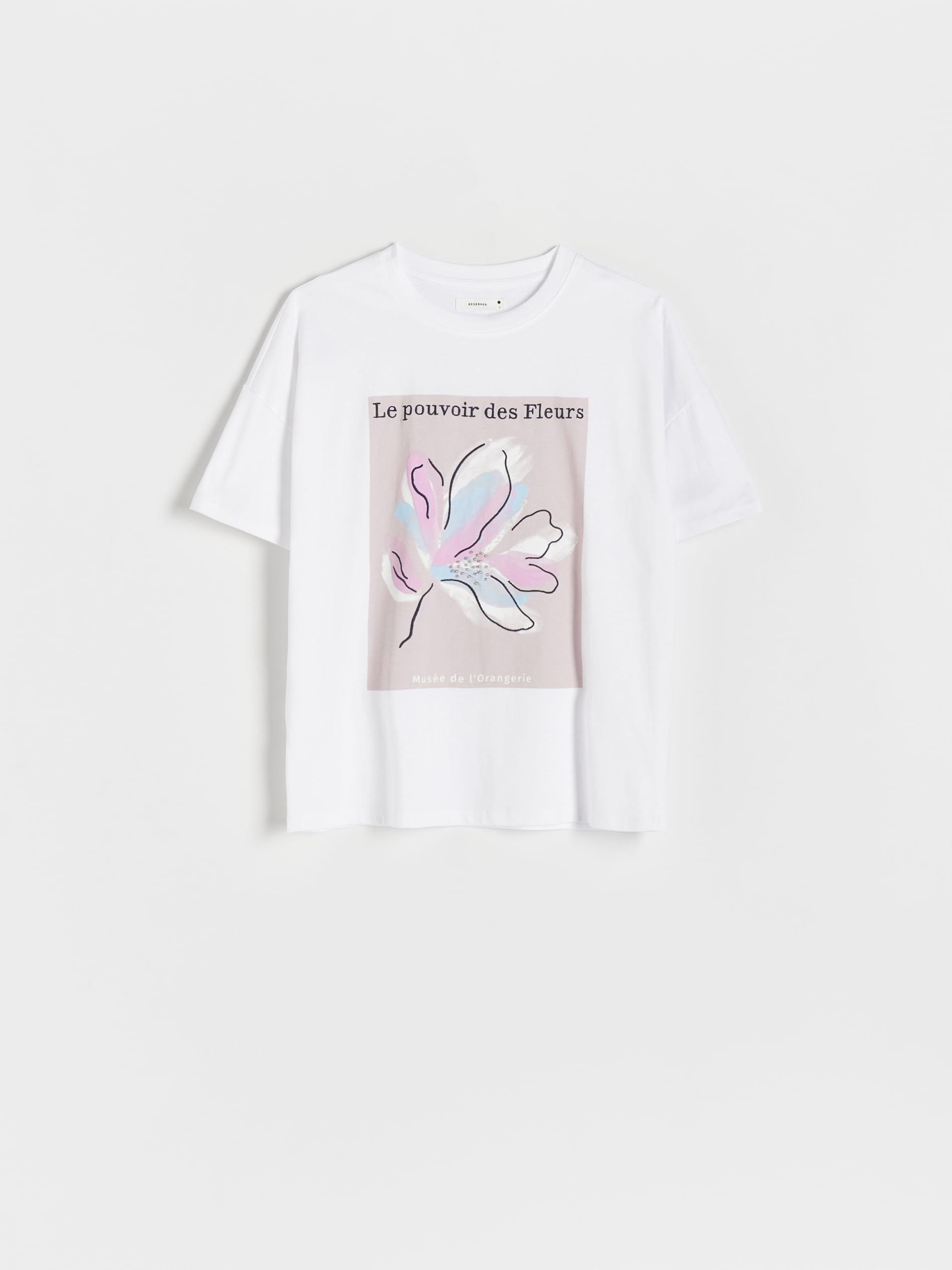 White Regular Printed T-Shirt, , large image number 3