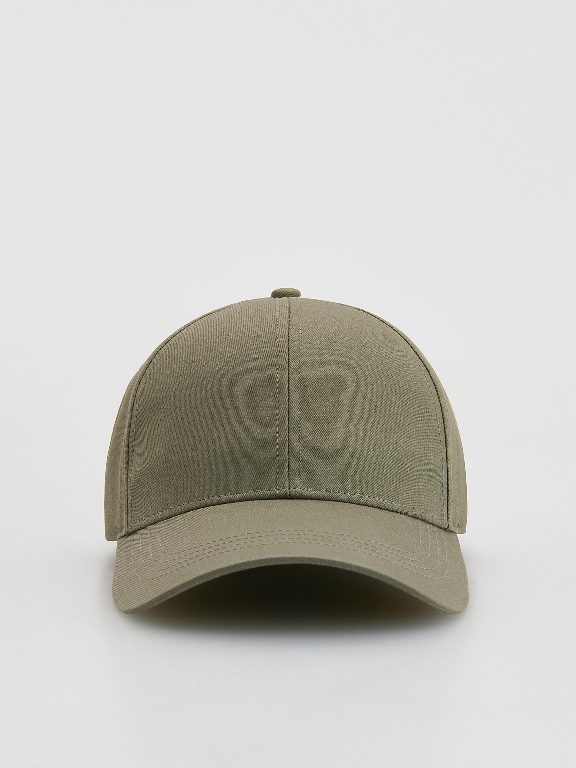MEN`S PEAKED CAP OLIVE, Khaki, large image number 0