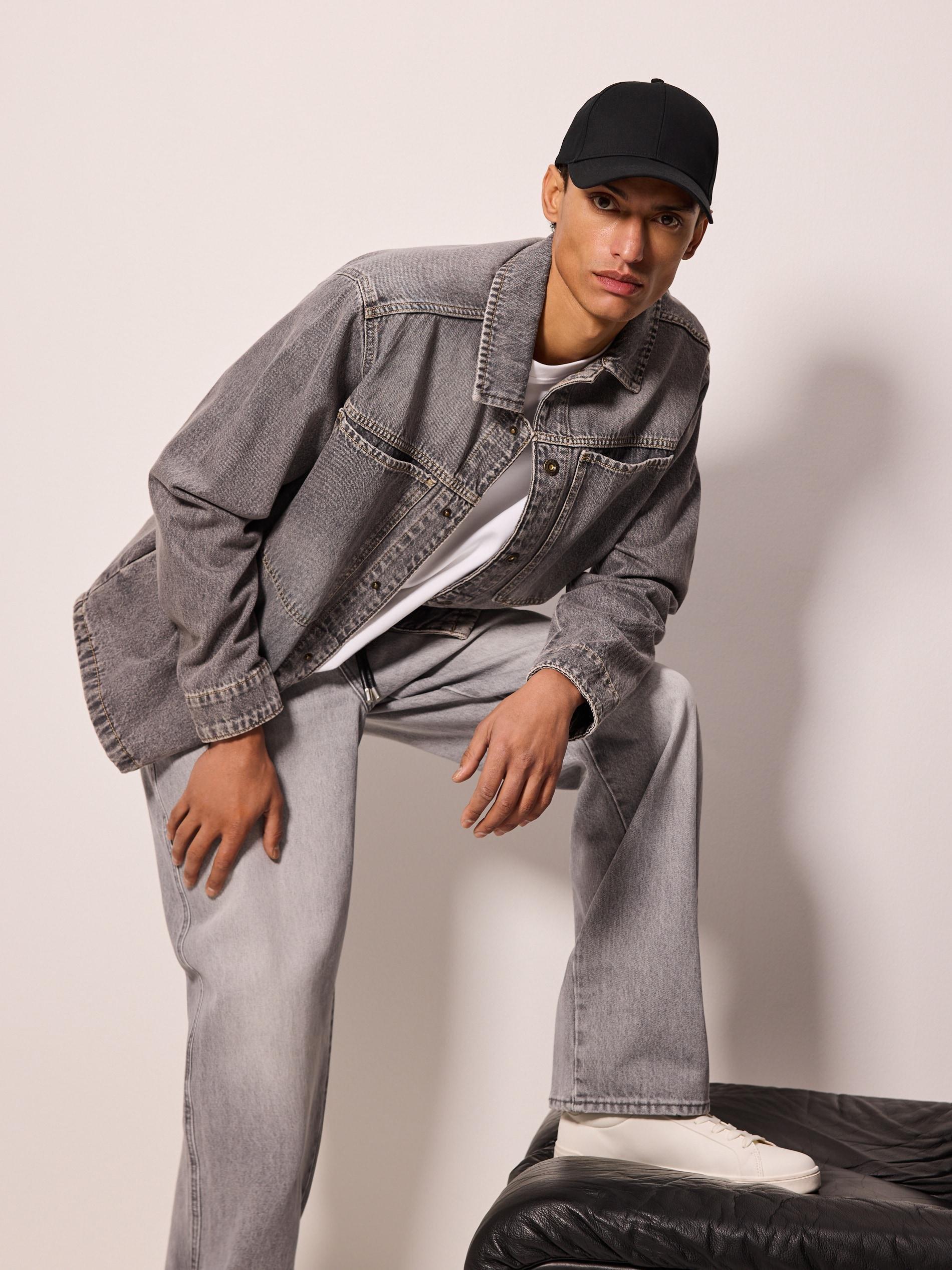 Black Peaked Cap, Black, large image number 0