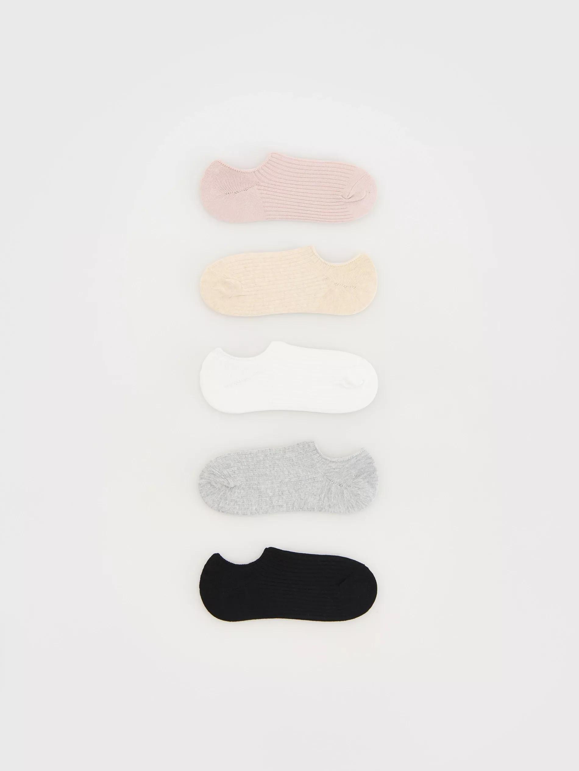 Pink Socks, Set Of 5, , large image number 1