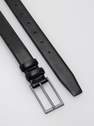Reserved - Black Classic Leather Belt