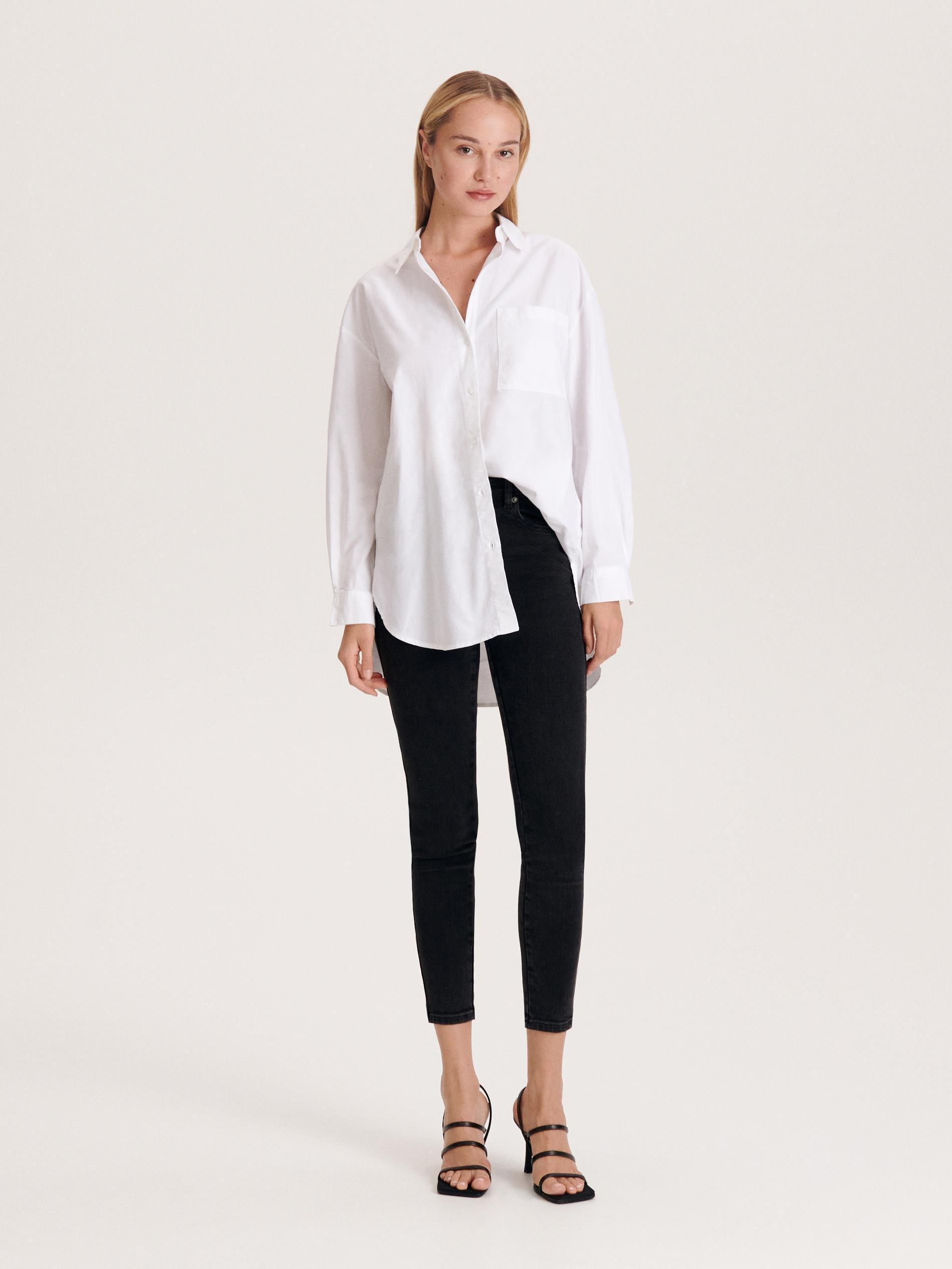 White Cotton Shirt, , large image number 0
