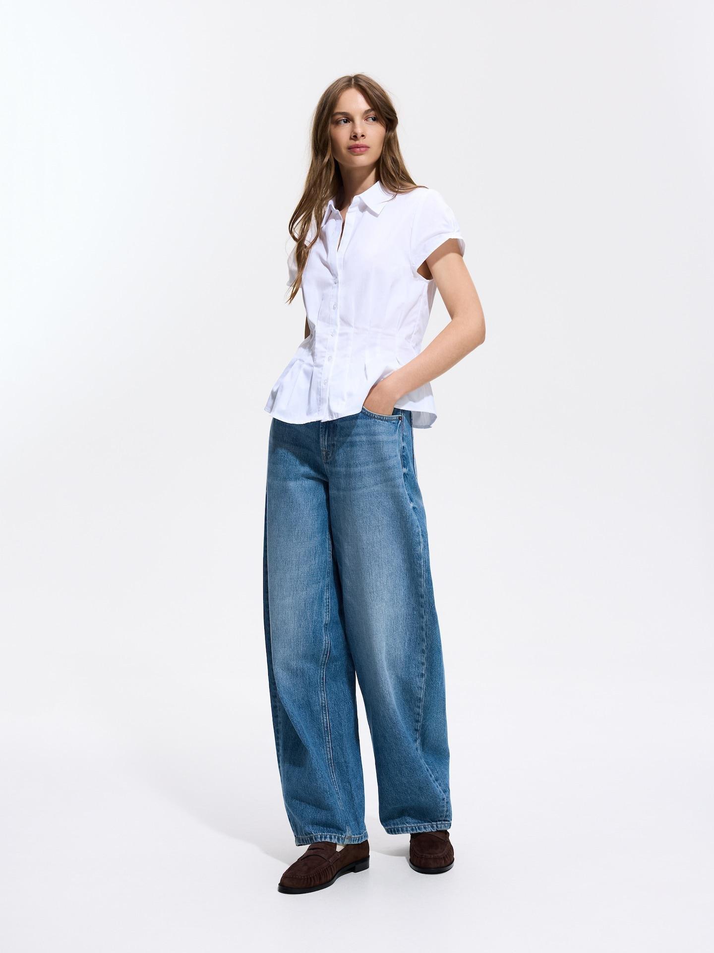 White Tailored Shirt, White, medium
