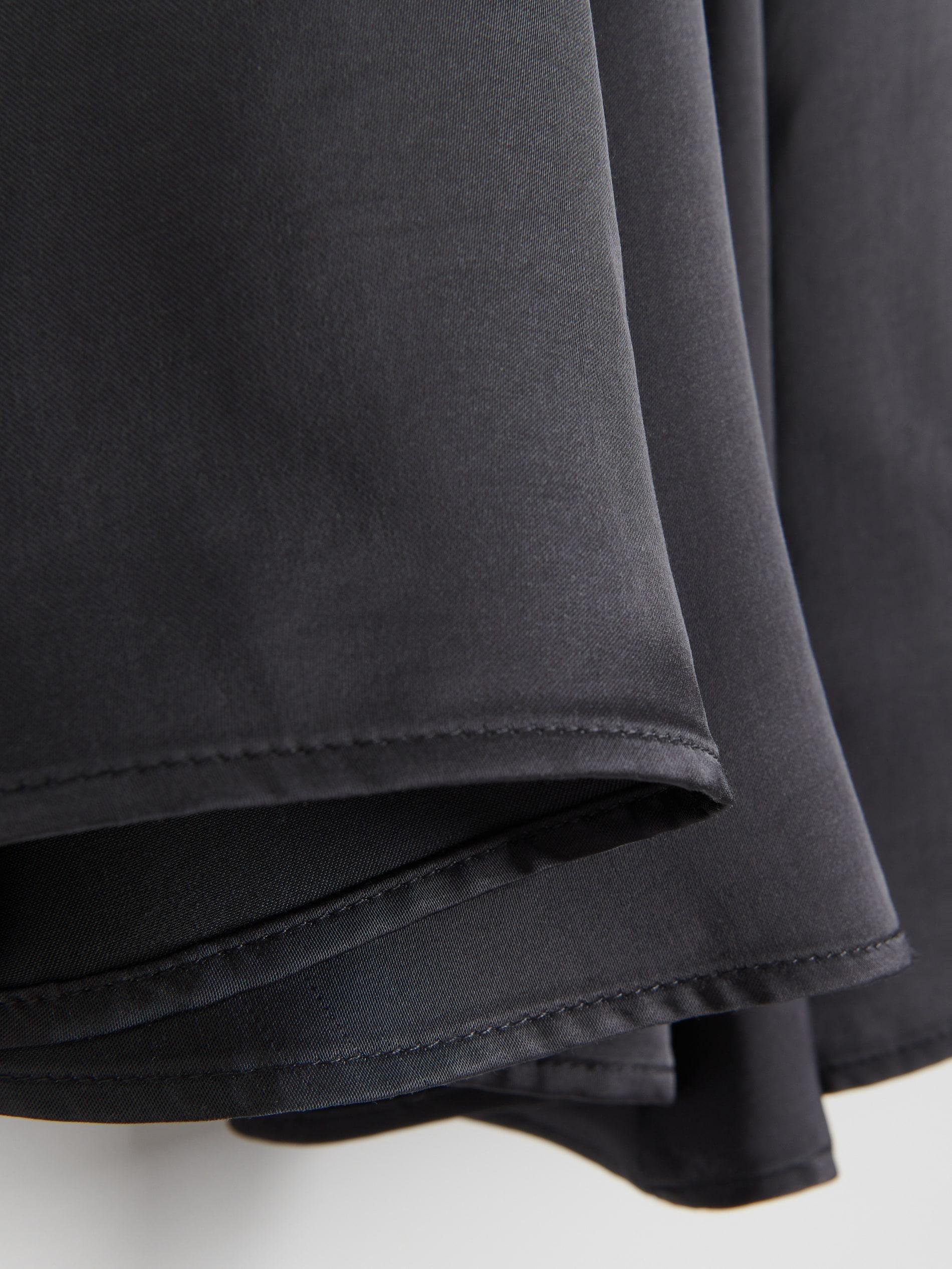 Grey Viscose Maxi Skirt, Grey, large image number 2