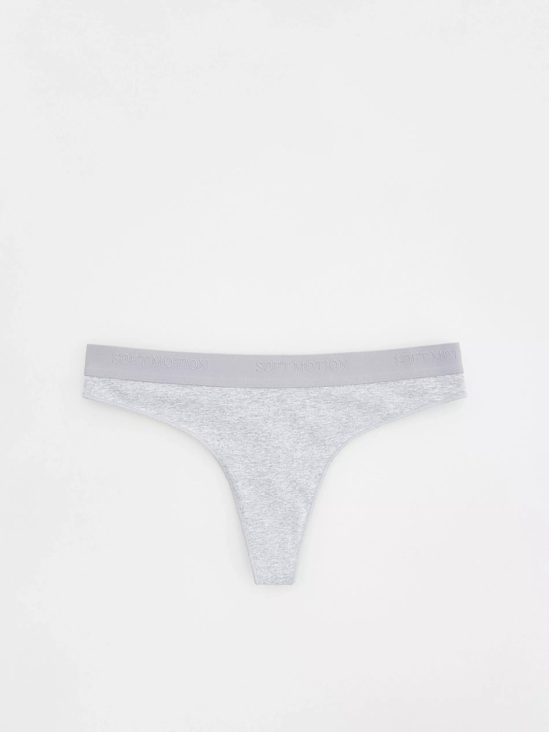 Grey Thongs, , large image number 1