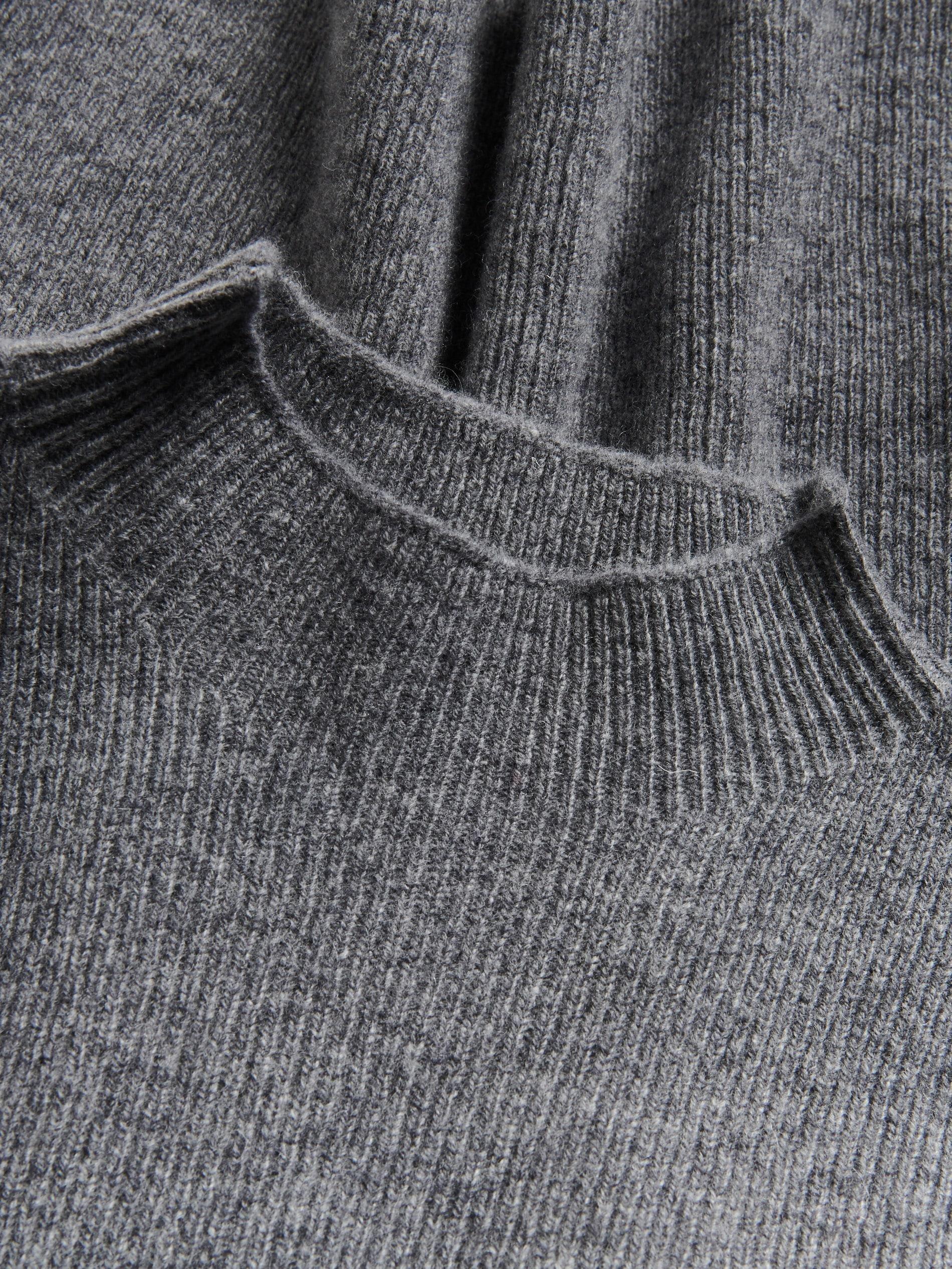 Grey Wool Vest, Grey, large image number 5