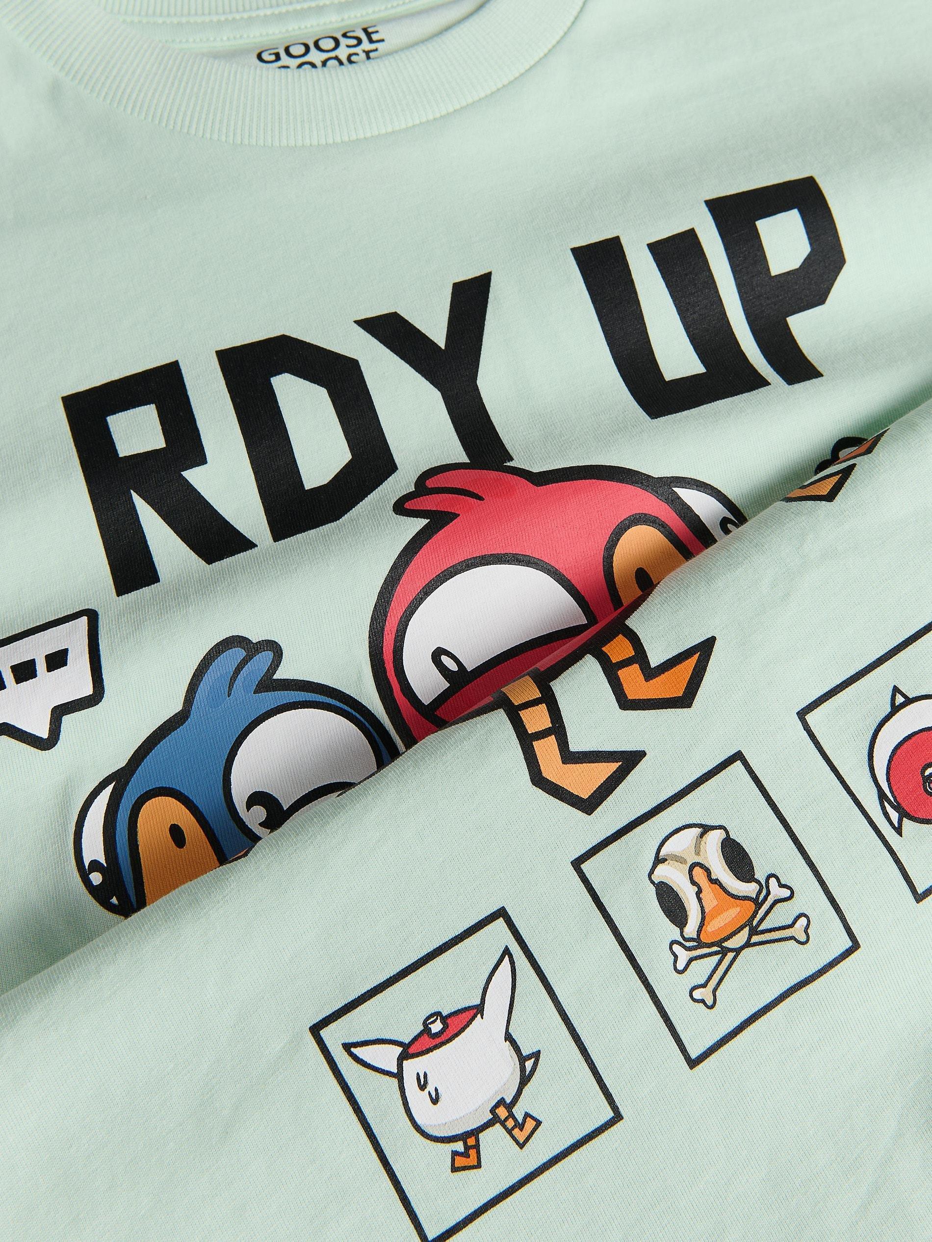 Green Goose Goose Duck T-Shirt, Green, large image number 2