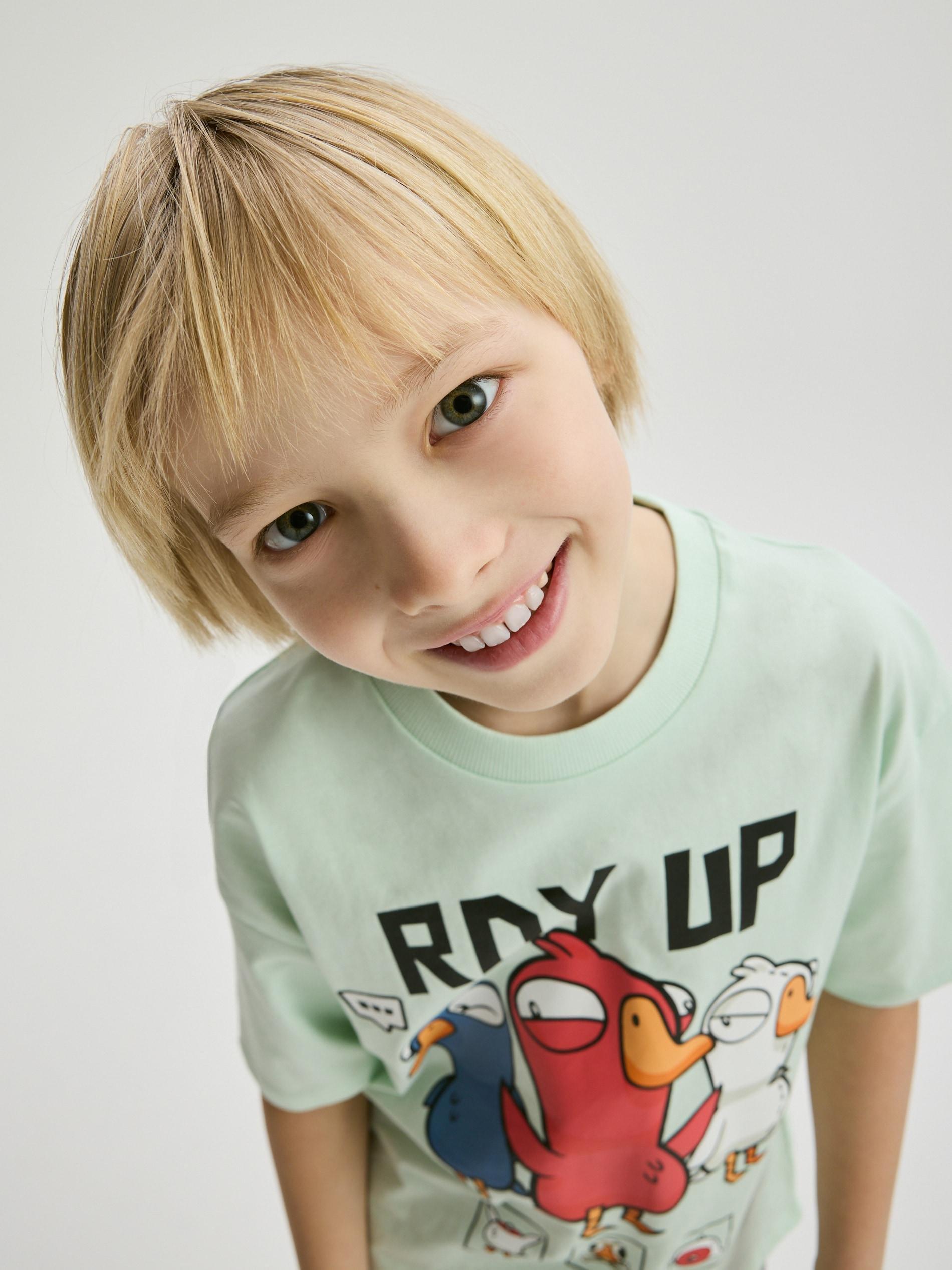 Green Goose Goose Duck T-Shirt, Green, large image number 4