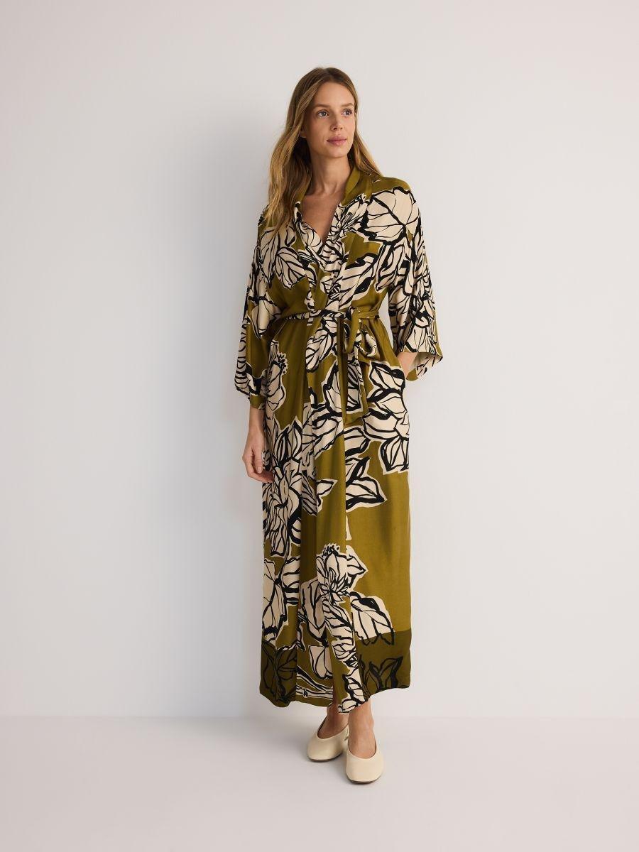 Multicolour Maxi Dress, , large image number 0