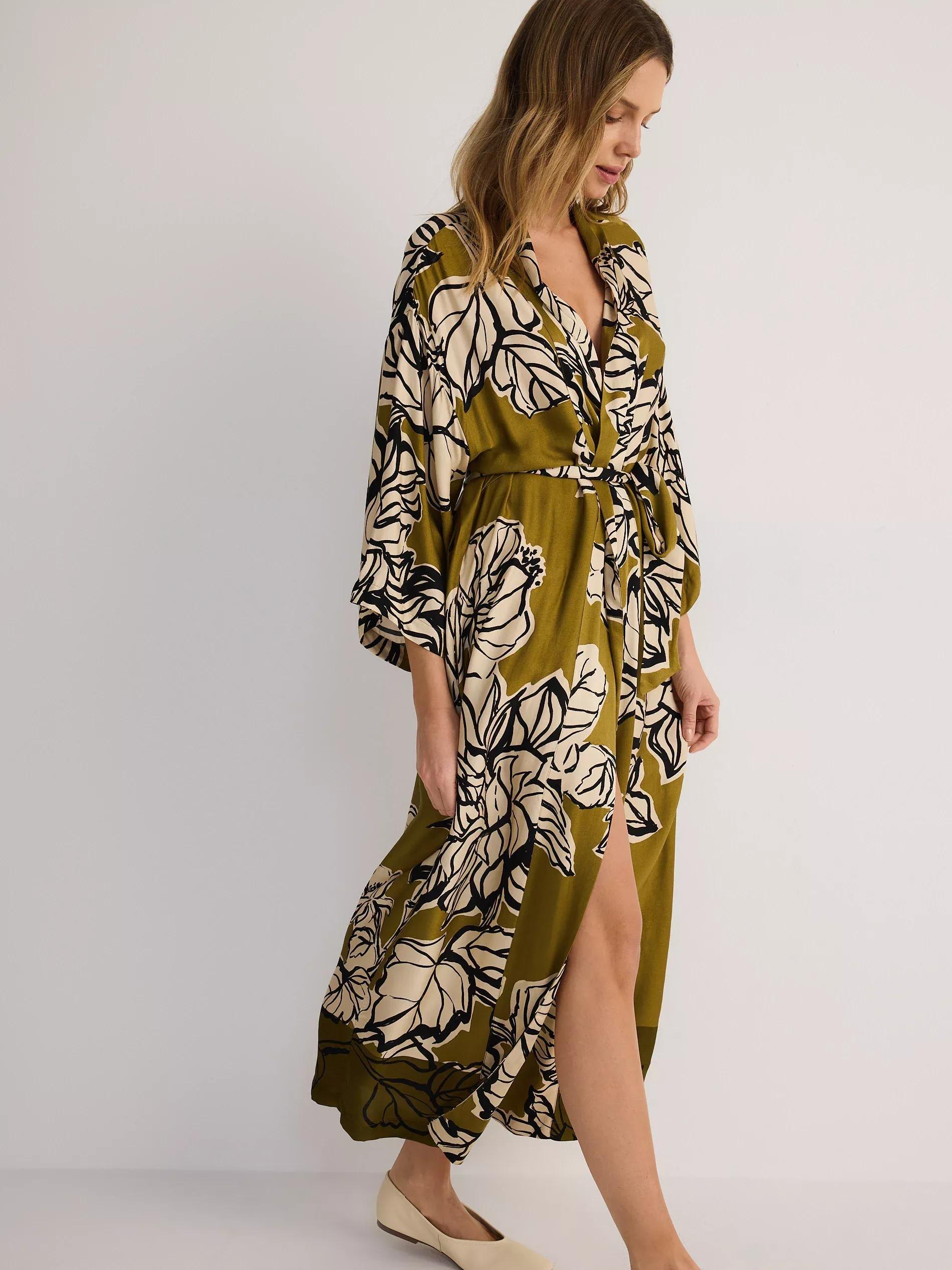 Multicolour Maxi Dress, , large image number 4