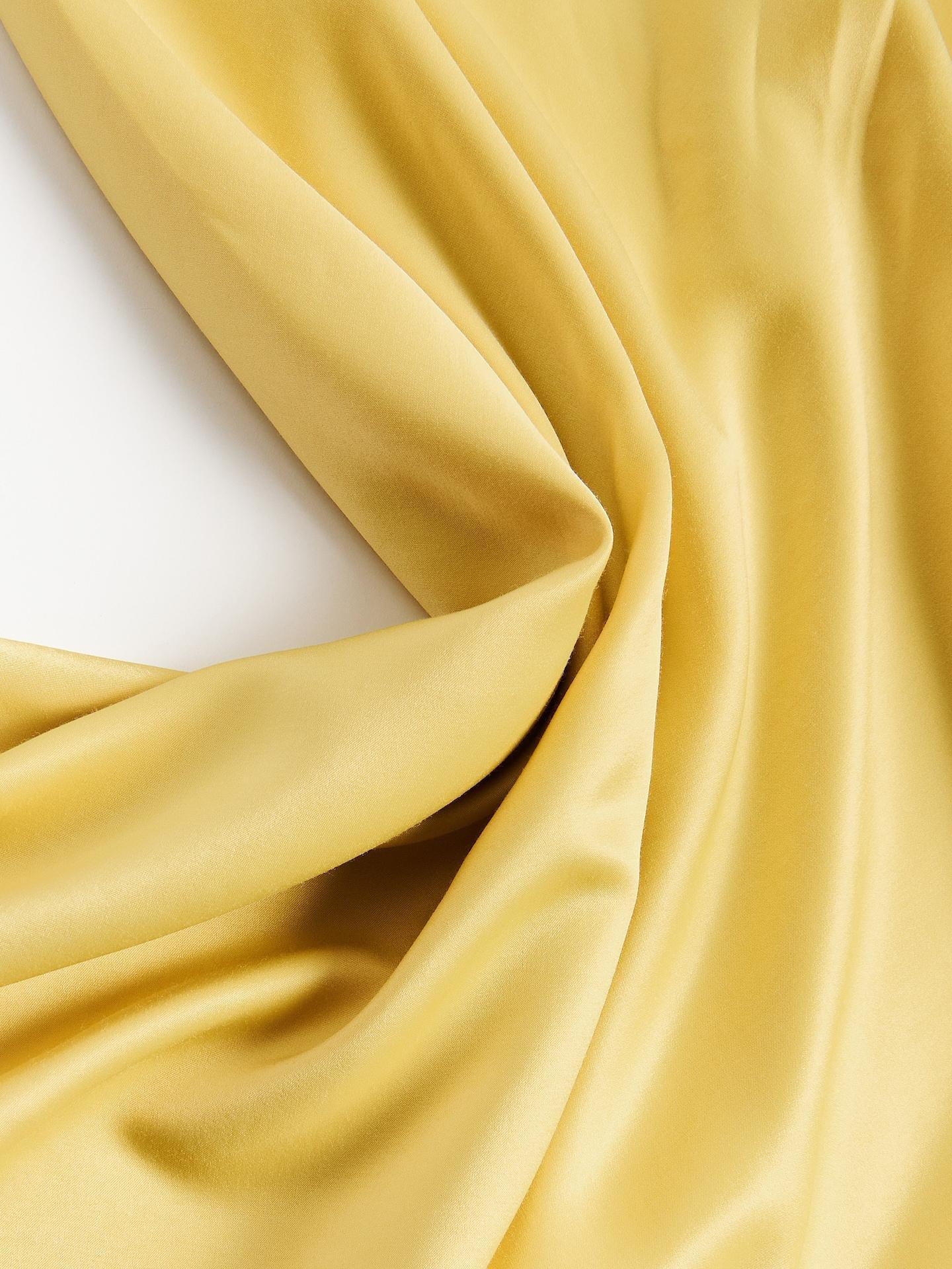 Yellow Midi Skirt, Yellow, large image number 4