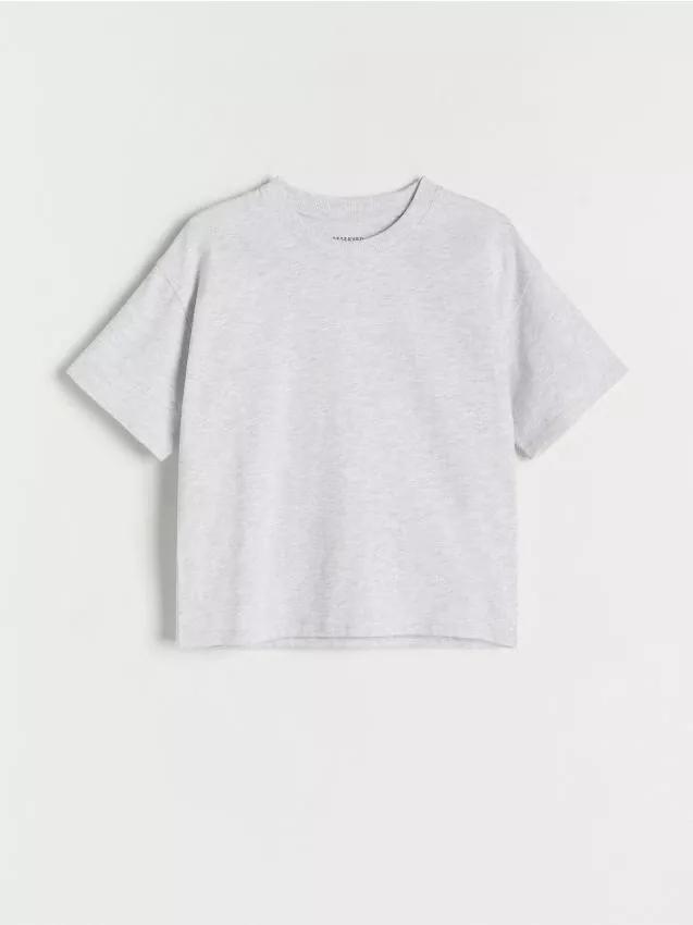 White Cotton T-Shirt, Kids Girls, , large image number 0