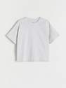 Reserved - White Cotton T-Shirt, Kids Girls