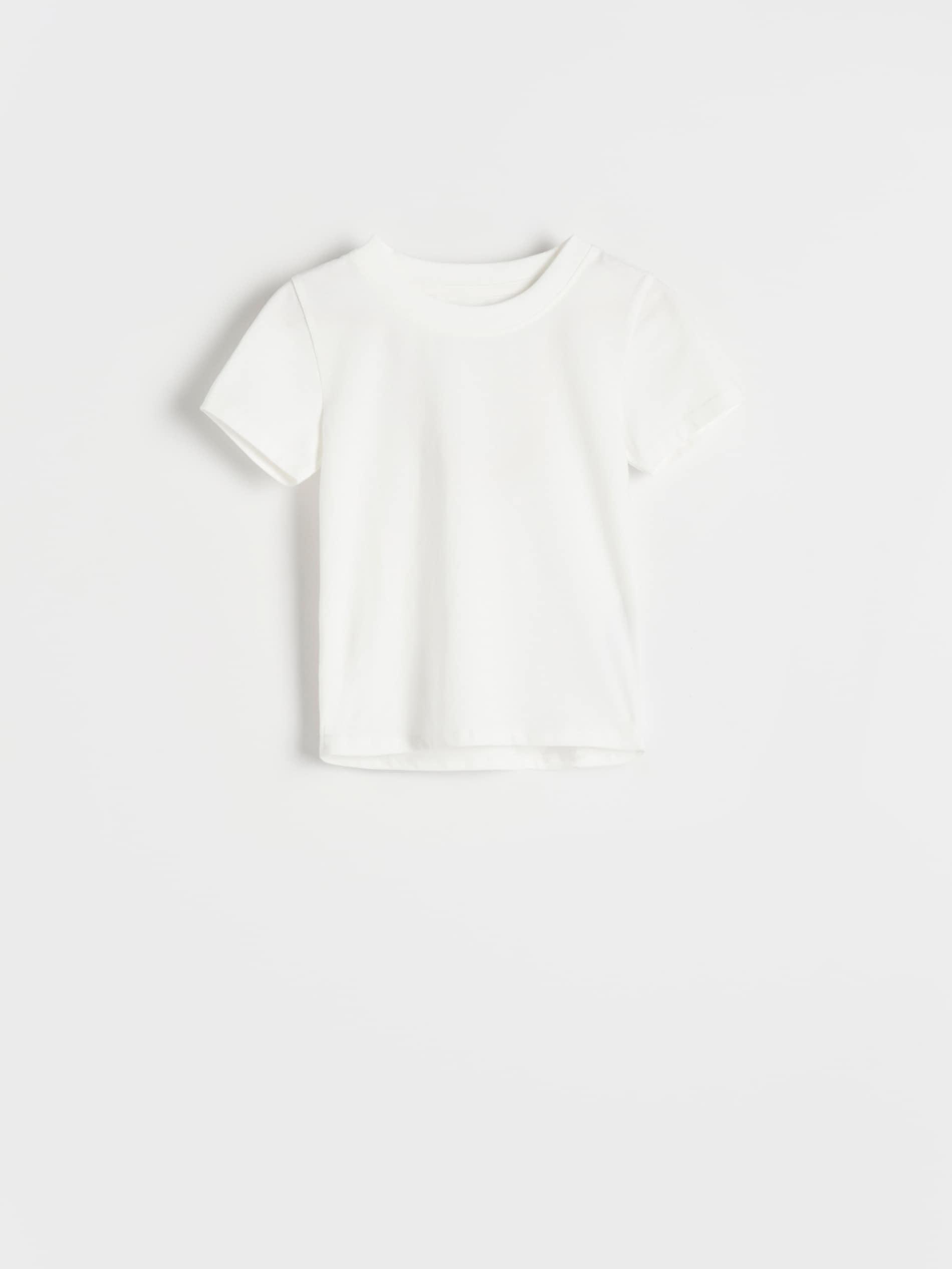 Reserved - Cream Cotton Rich T-Shirt, Kids Girls