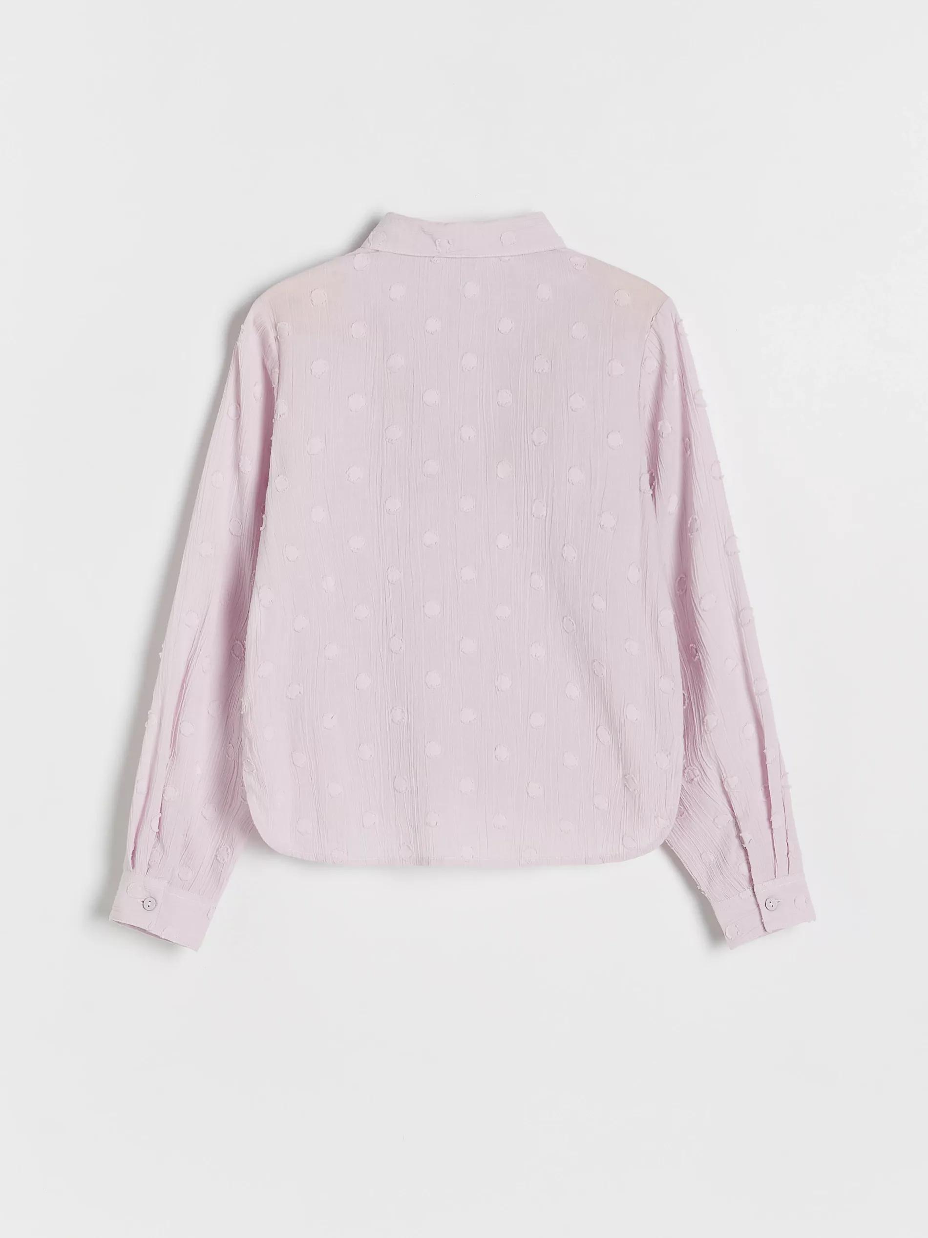 Purple Cotton Shirt, Kids Girls, , large image number 6