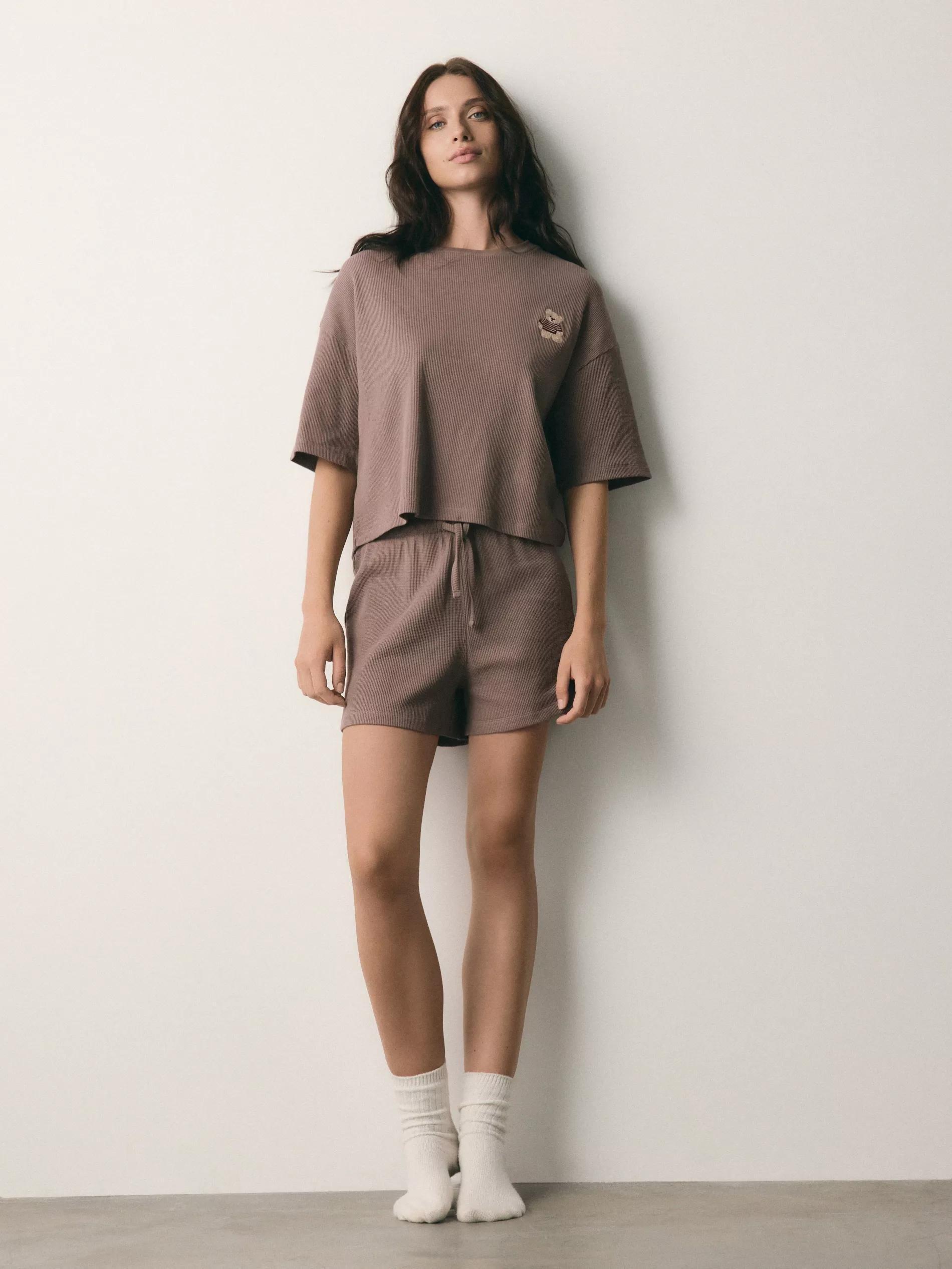 Brown Pyjama, Brown, large image number 1