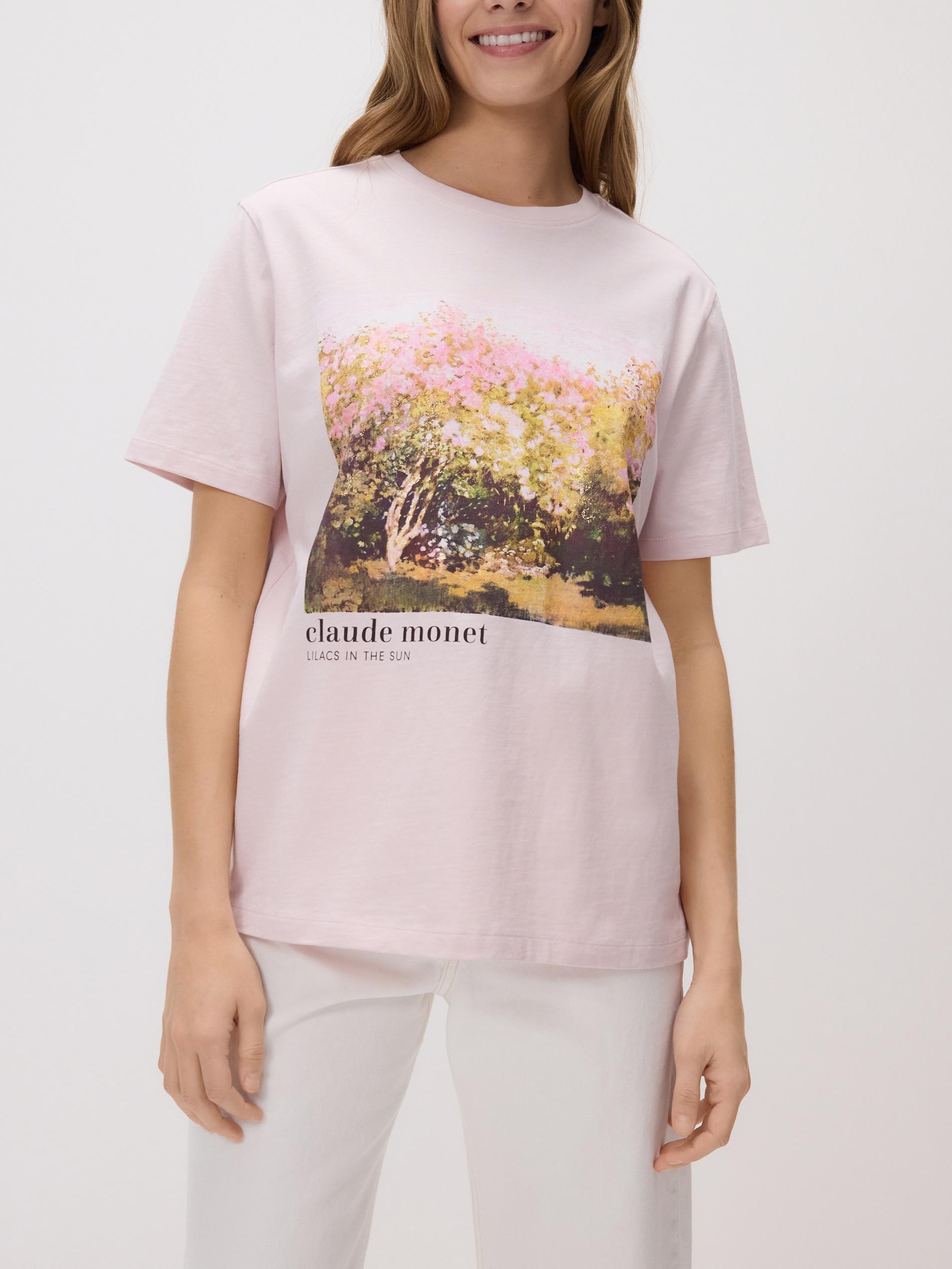 Pink T-Shirt With Print, Pink, large image number 2