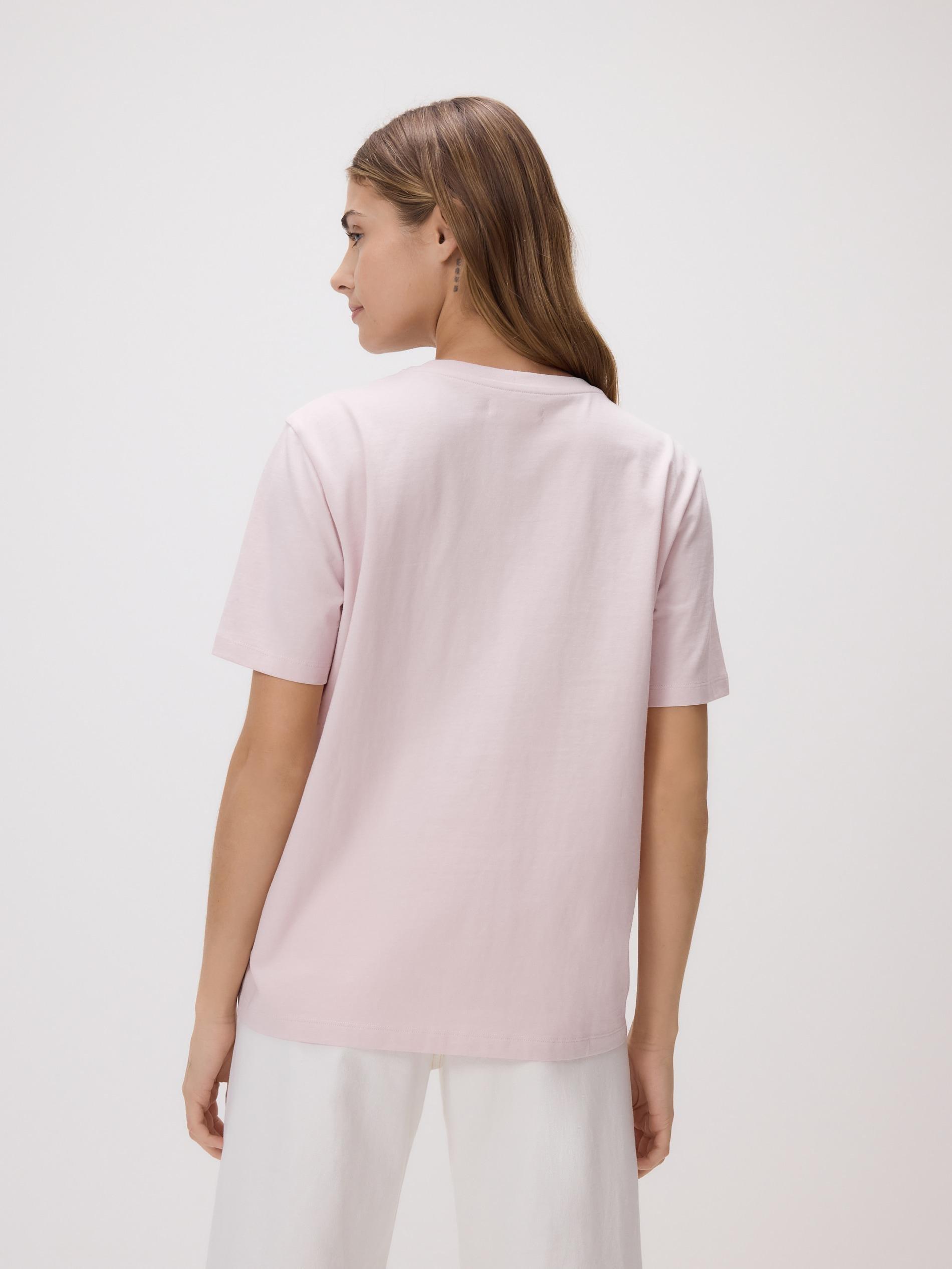 Pink T-Shirt With Print, Pink, large image number 3