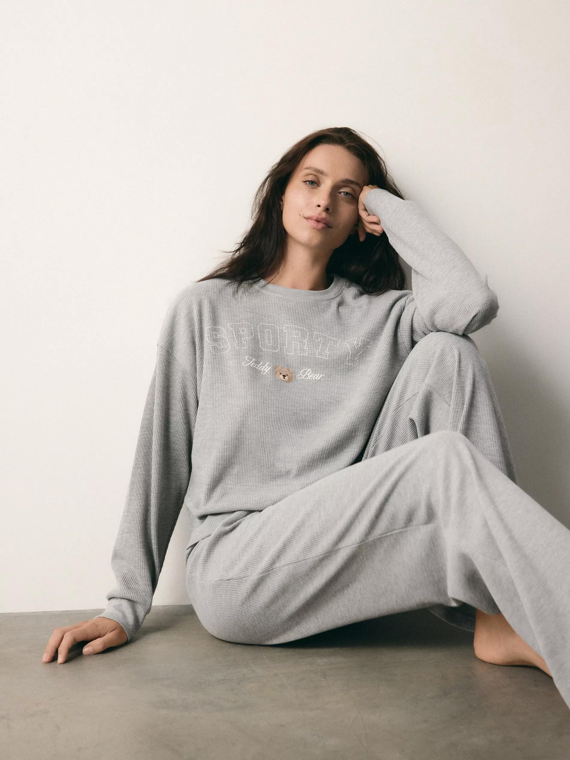 Grey Pyjama, Light grey, large image number 2