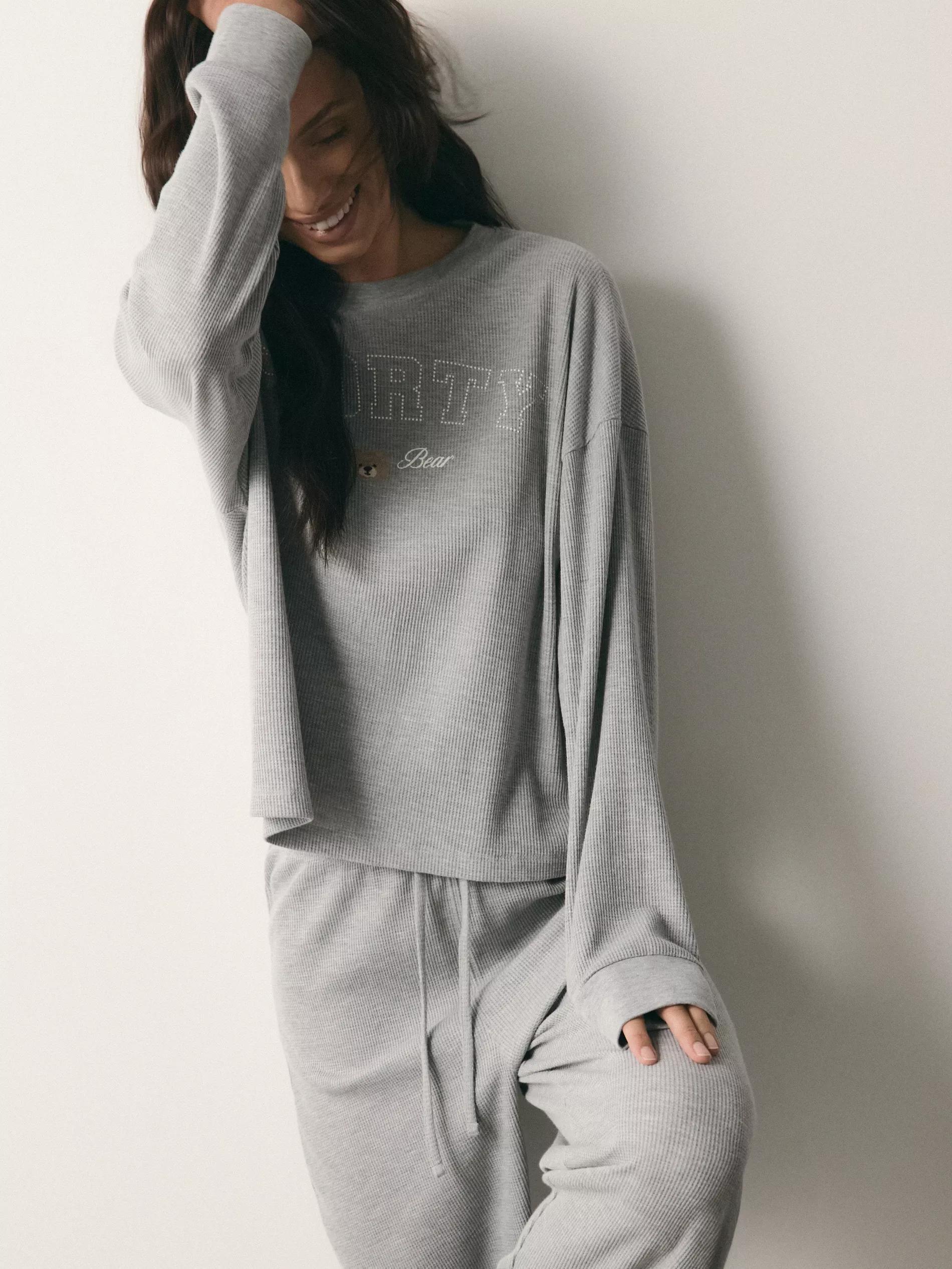 Grey Pyjama, Light grey, large image number 3