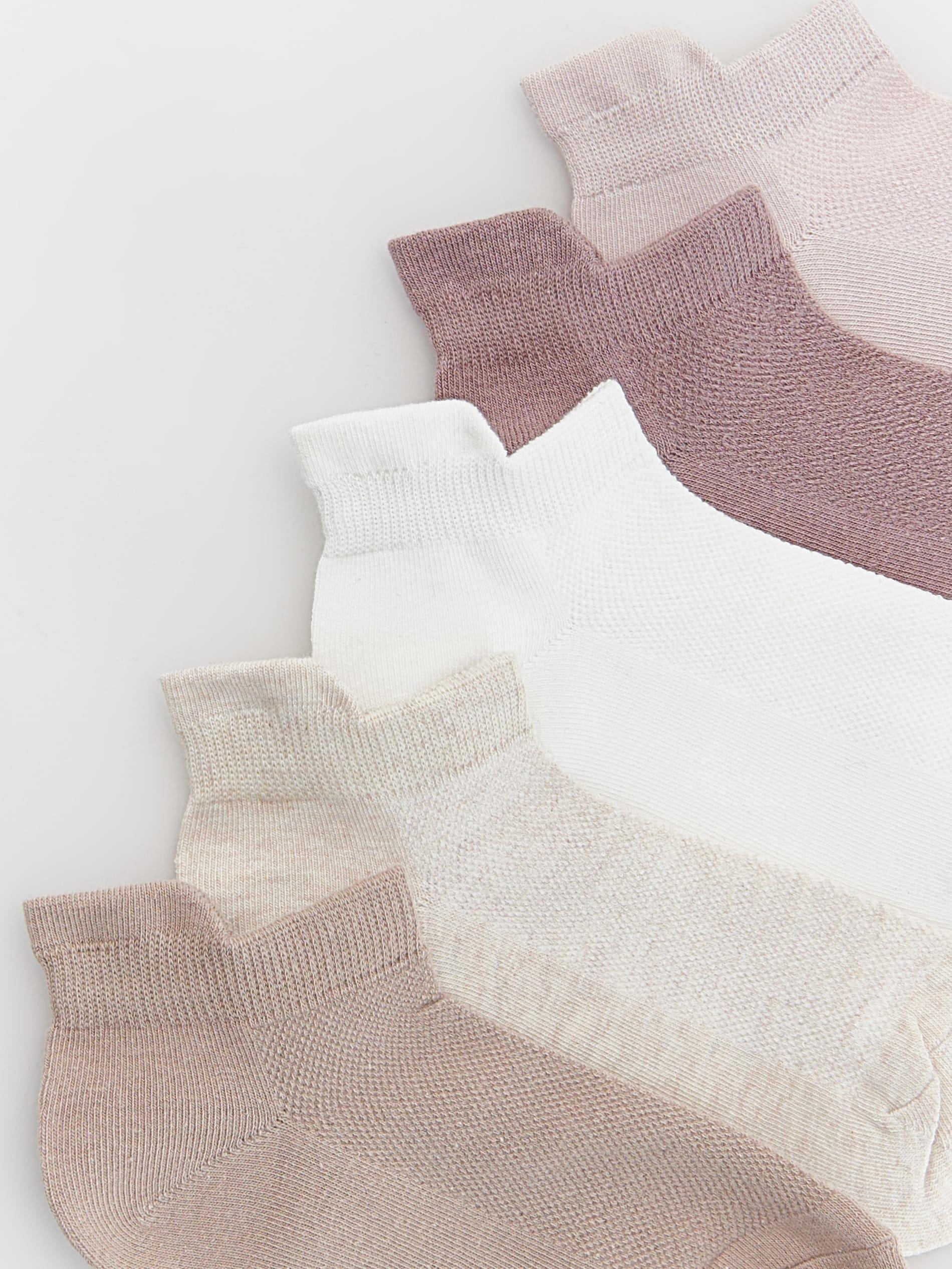 Pink Socks Set Of 5, , large image number 1