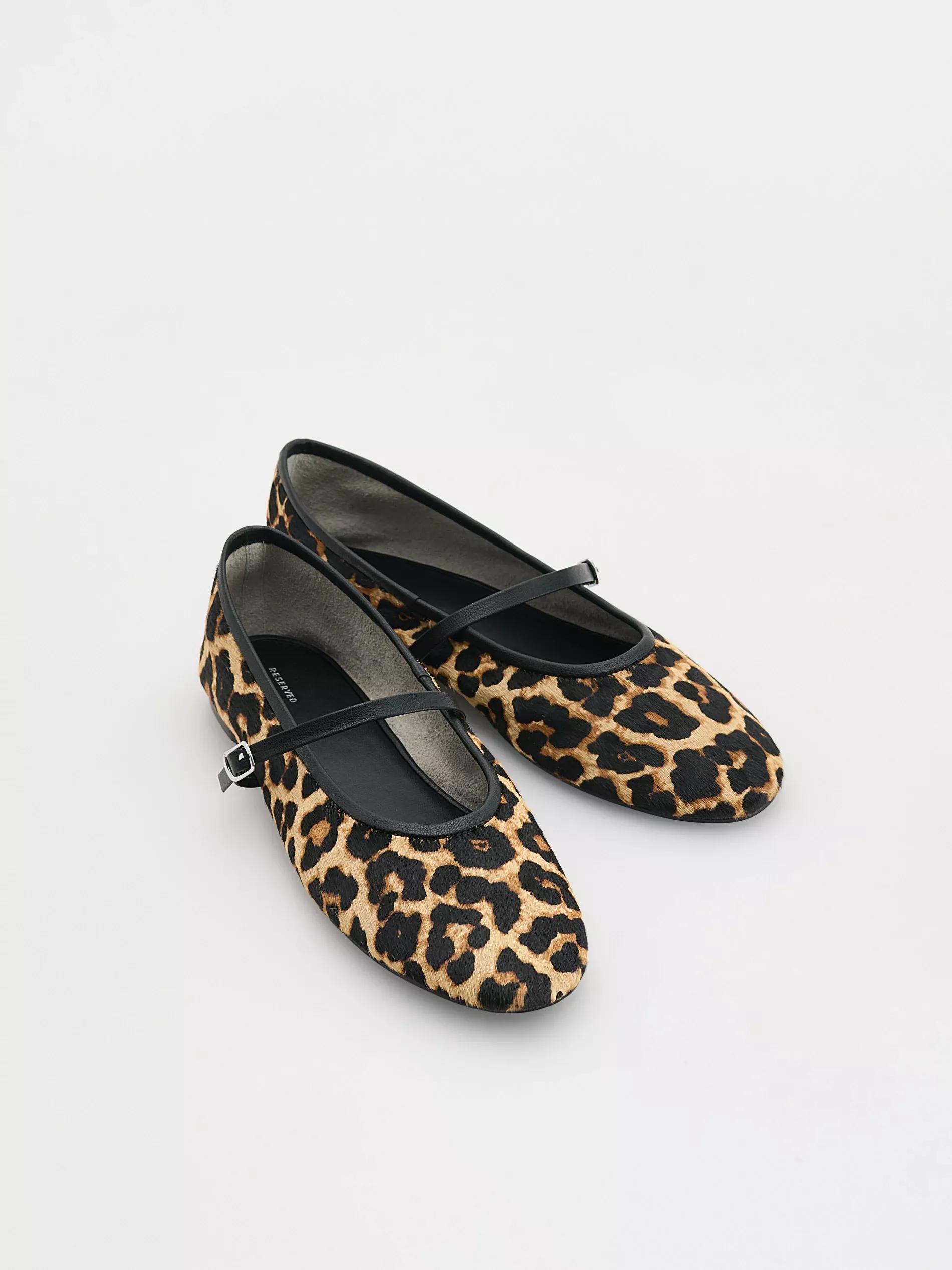 Beige Mary Jane Ballerinas, , large image number 1