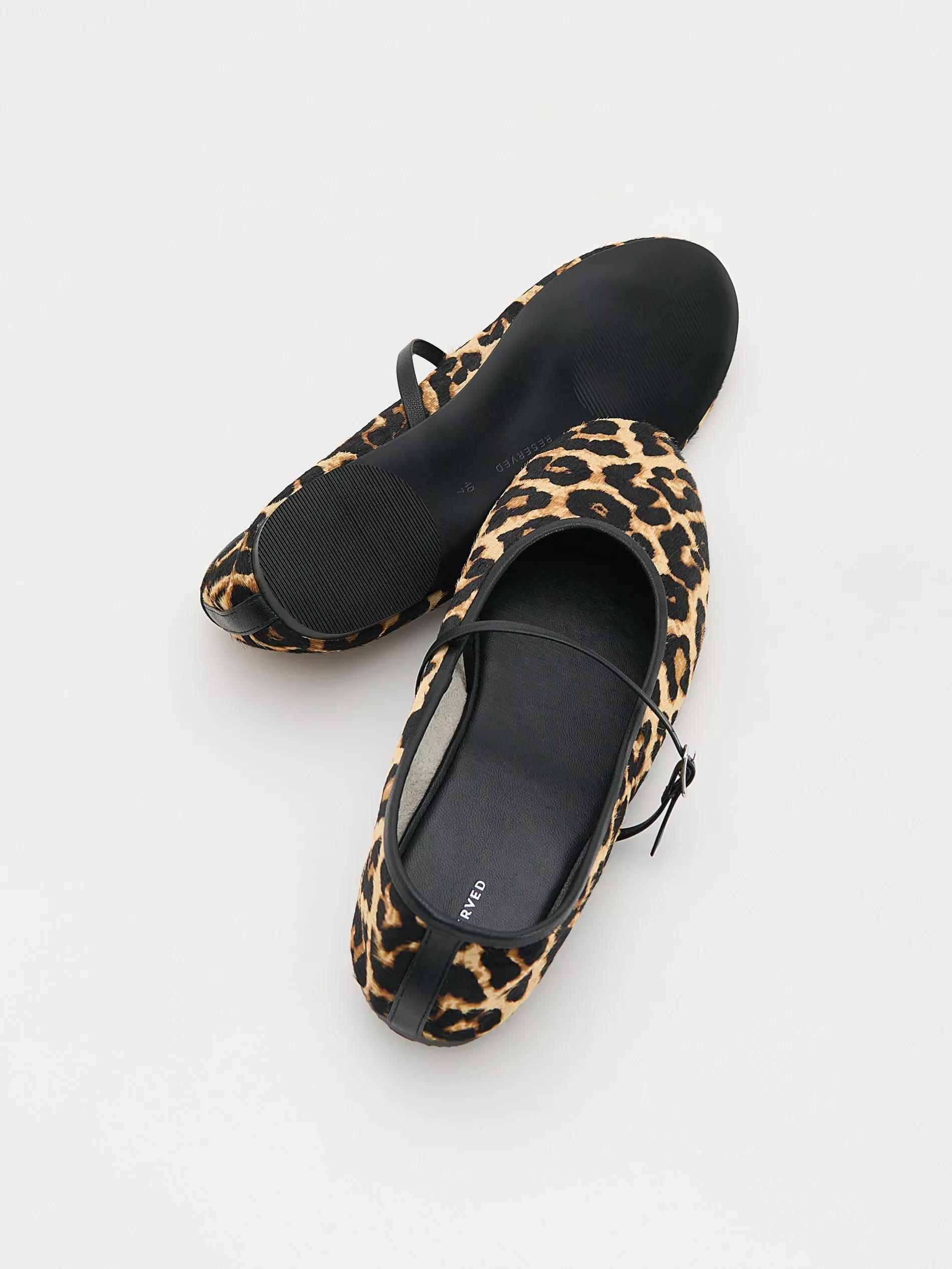 Beige Mary Jane Ballerinas, , large image number 3