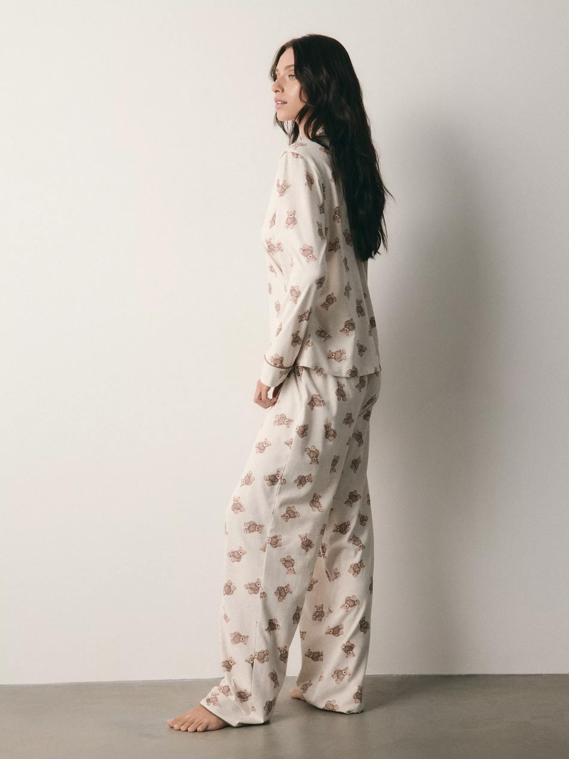 Beige Pyjama, Beige, large image number 4